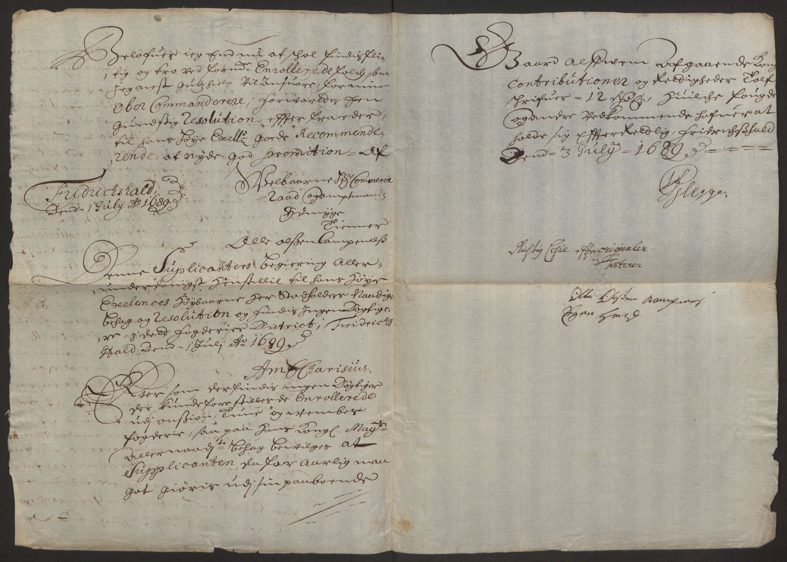 Rentekammeret inntil 1814, Reviderte regnskaper, Fogderegnskap, AV/RA-EA-4092/R03/L0118: Fogderegnskap Onsøy, Tune, Veme og Åbygge fogderi, 1684-1689, p. 271