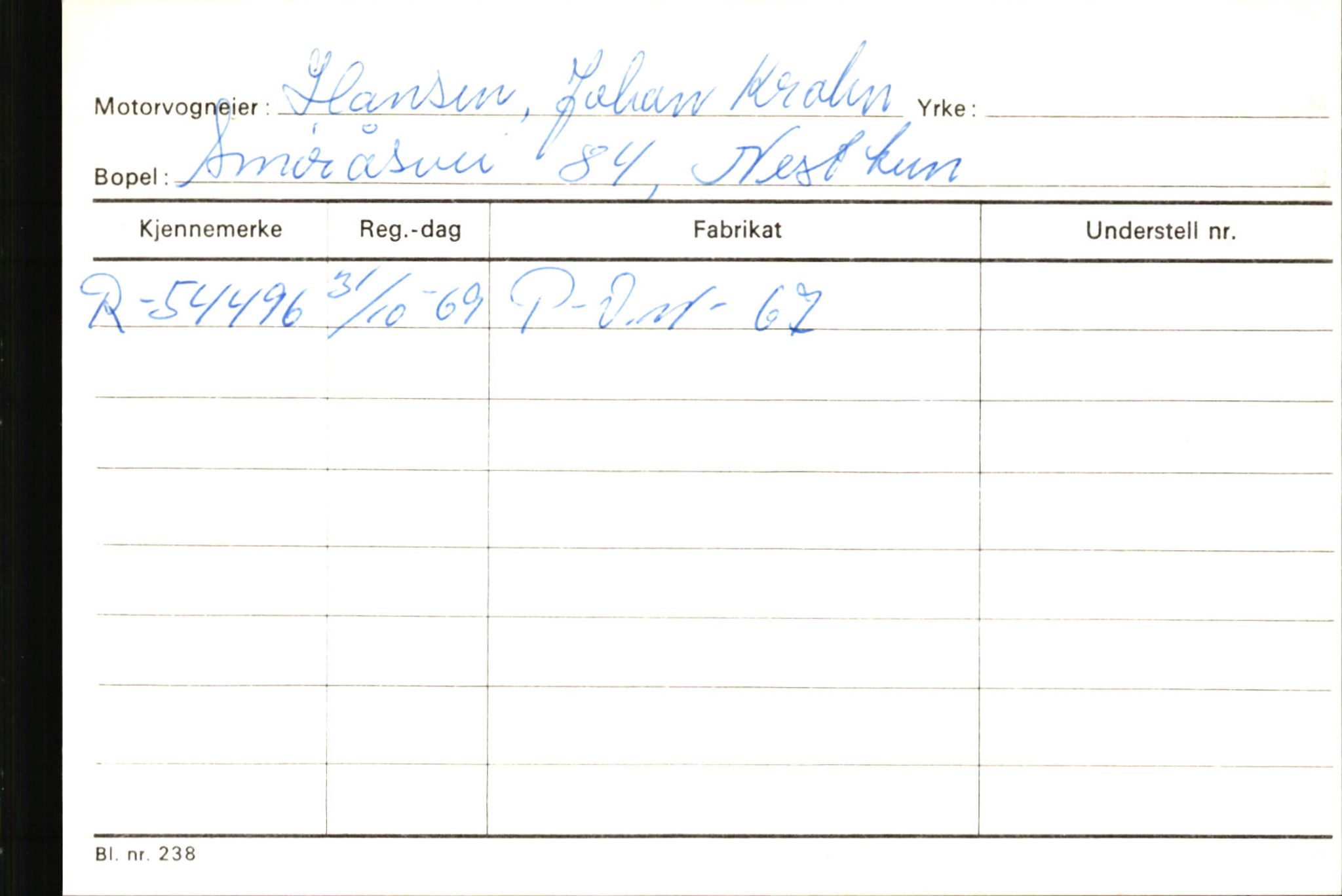 Statens vegvesen, Hordaland vegkontor, AV/SAB-A-5201/2/Ha/L0019: R-eierkort H, 1920-1971, p. 30