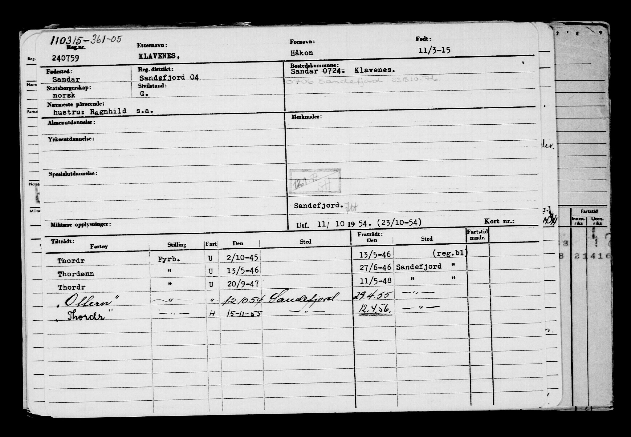 Direktoratet for sjømenn, AV/RA-S-3545/G/Gb/L0128: Hovedkort, 1915, p. 200