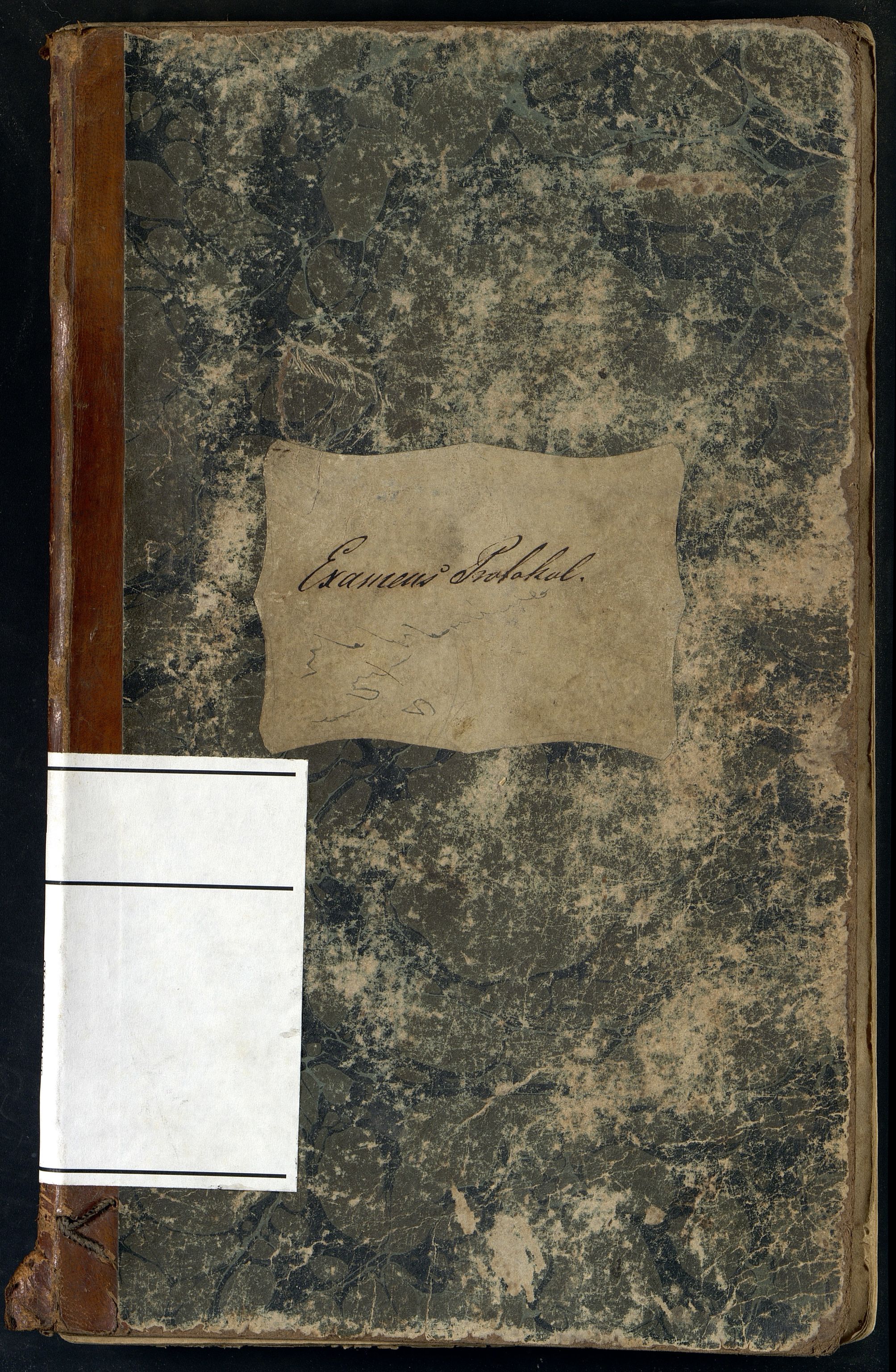 Mandal By - Skolestyret, ARKSOR/1002MG510/G/L0002: Eksamensprotokoll, 1857-1861