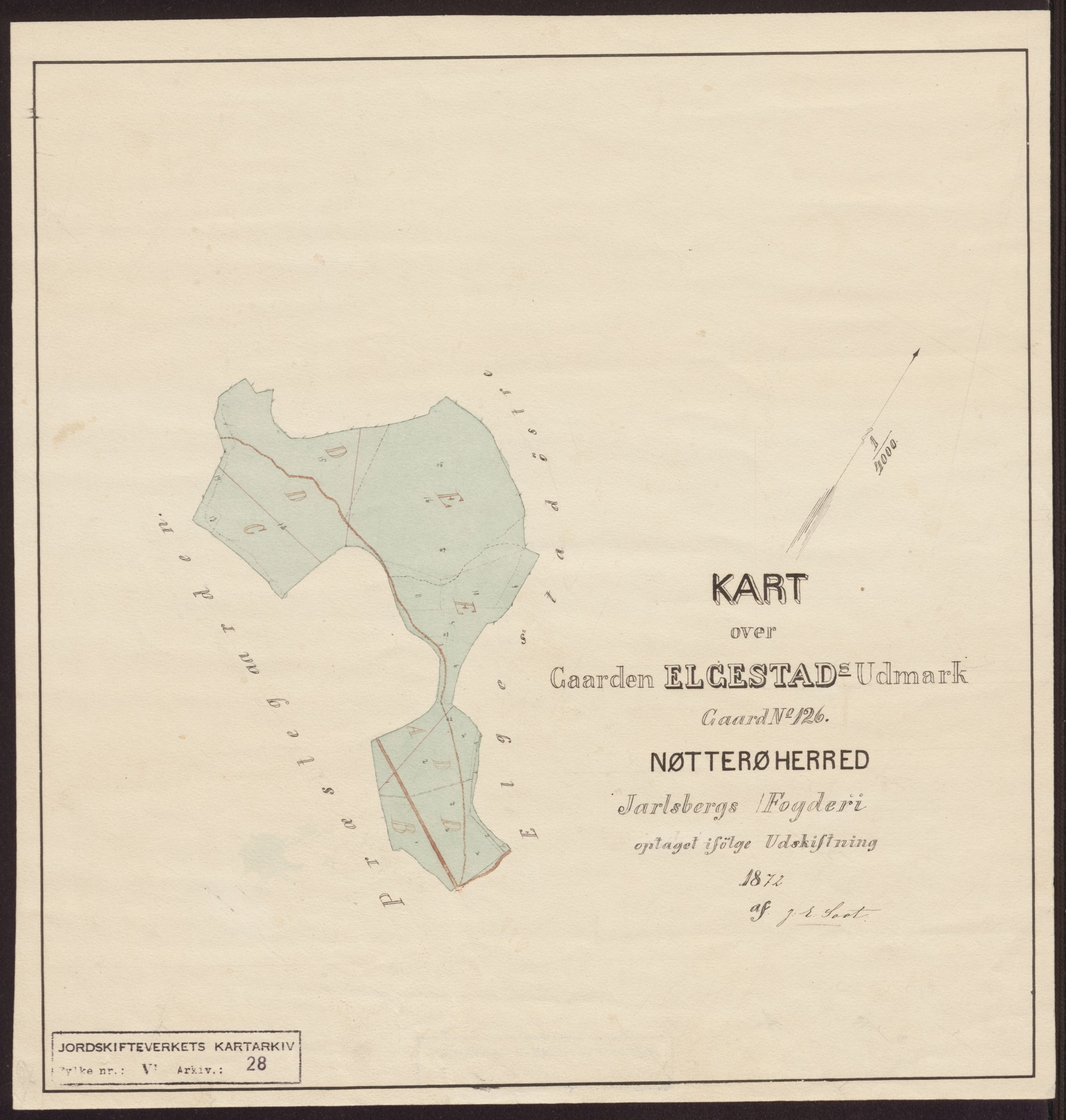 Jordskifteverkets kartarkiv, AV/RA-S-3929/T, 1859-1988, p. 39