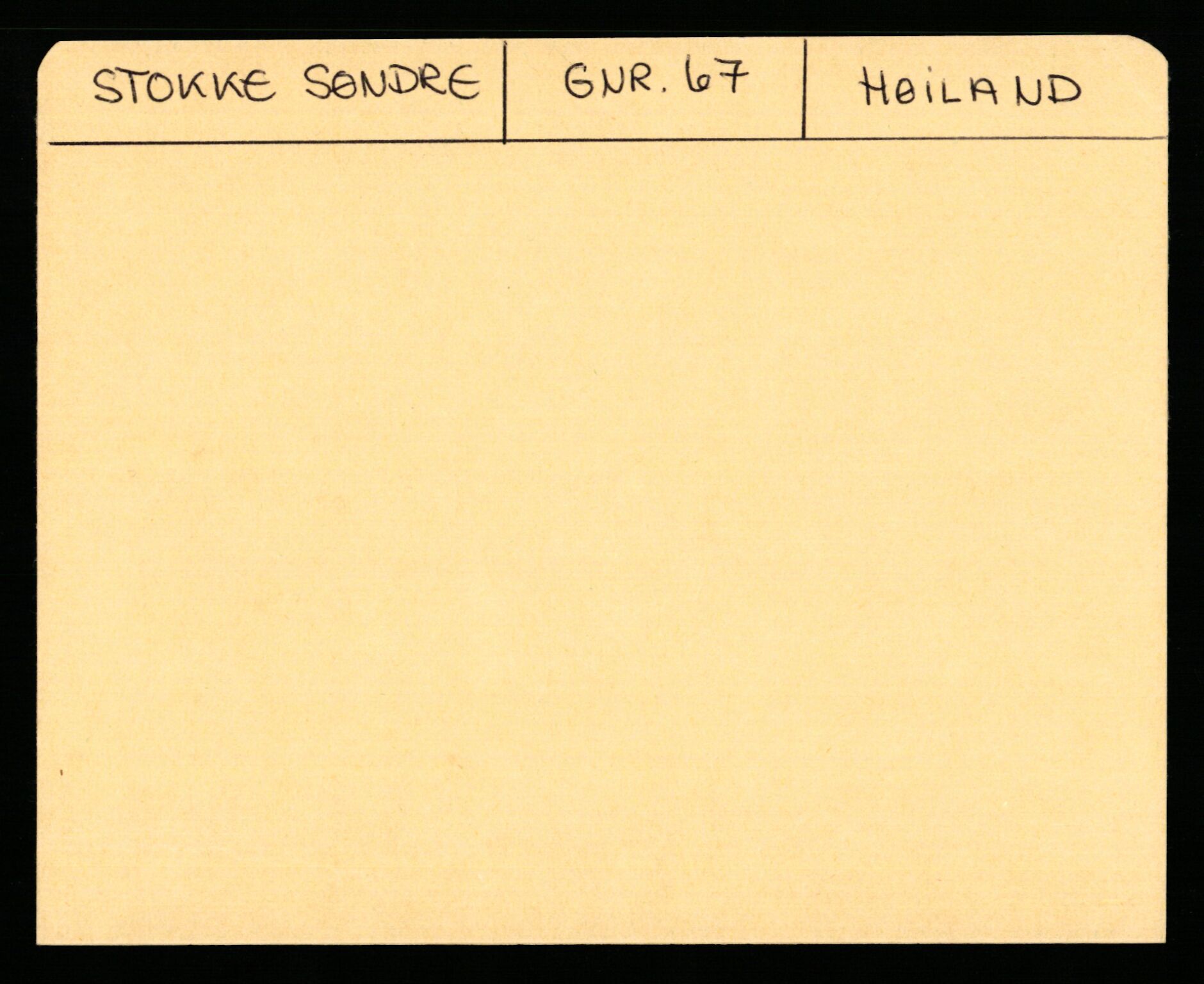 Statsarkivet i Stavanger, AV/SAST-A-101971/03/Y/Ym/L0056: Åstedskort sortert etter gårdsnavn: Stokkeland - Sund, 1600-1950, p. 79