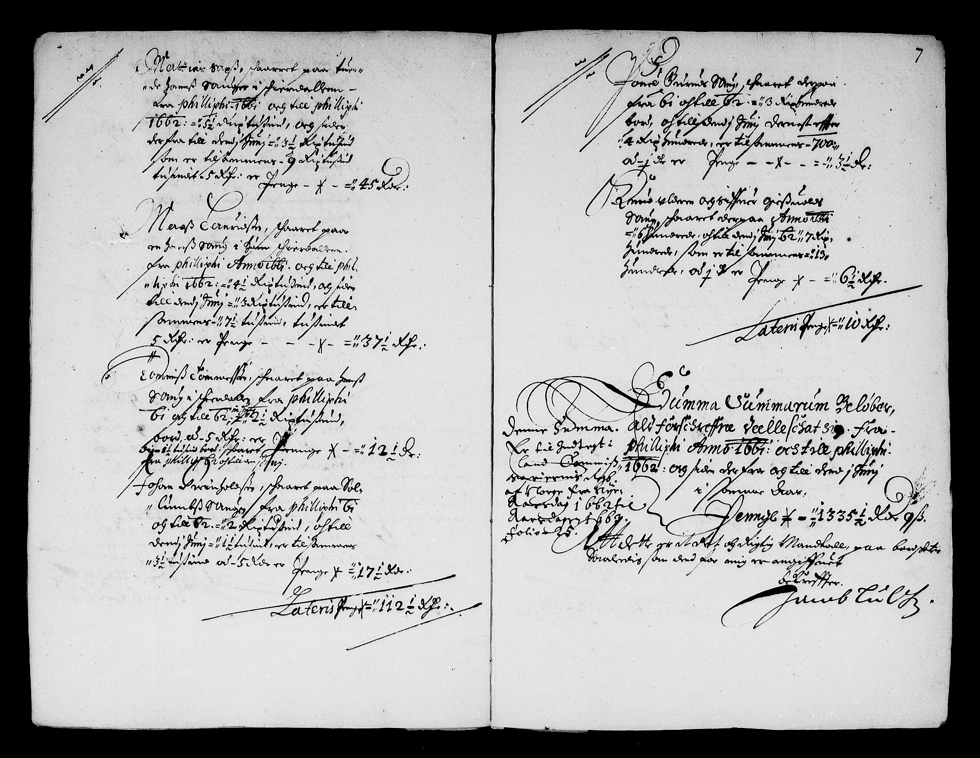 Rentekammeret inntil 1814, Reviderte regnskaper, Stiftamtstueregnskaper, Landkommissariatet på Akershus og Akershus stiftamt, AV/RA-EA-5869/R/Ra/L0011: Landkommissariatet på Akershus, 1661-1662