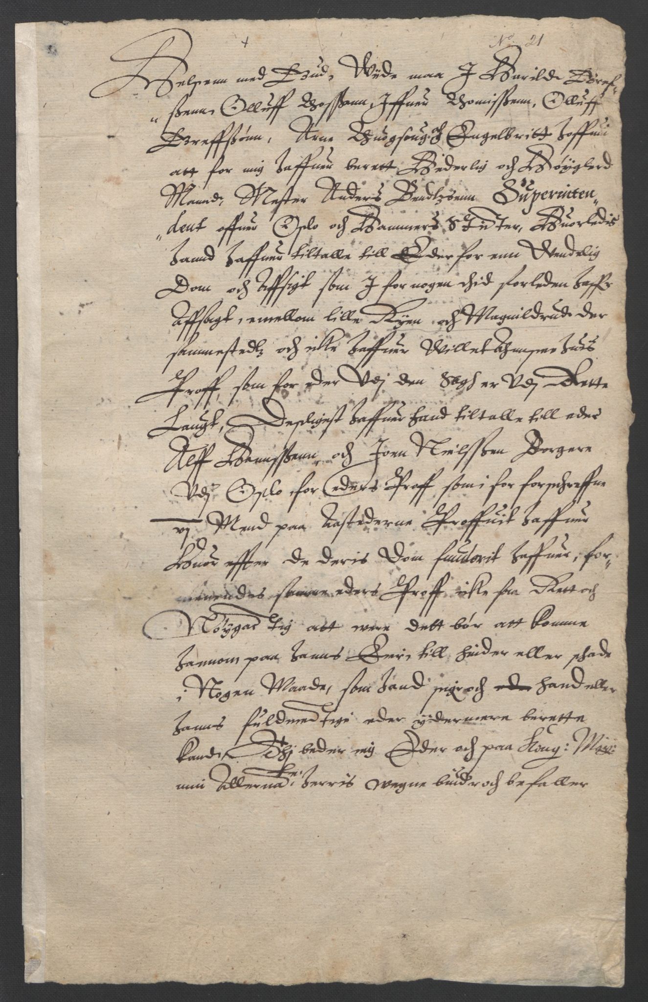 Oslo stiftsdireksjon, SAO/A-11085/G/Gb/L0001: Bispestolens dokumenter, 1584-1612, p. 87