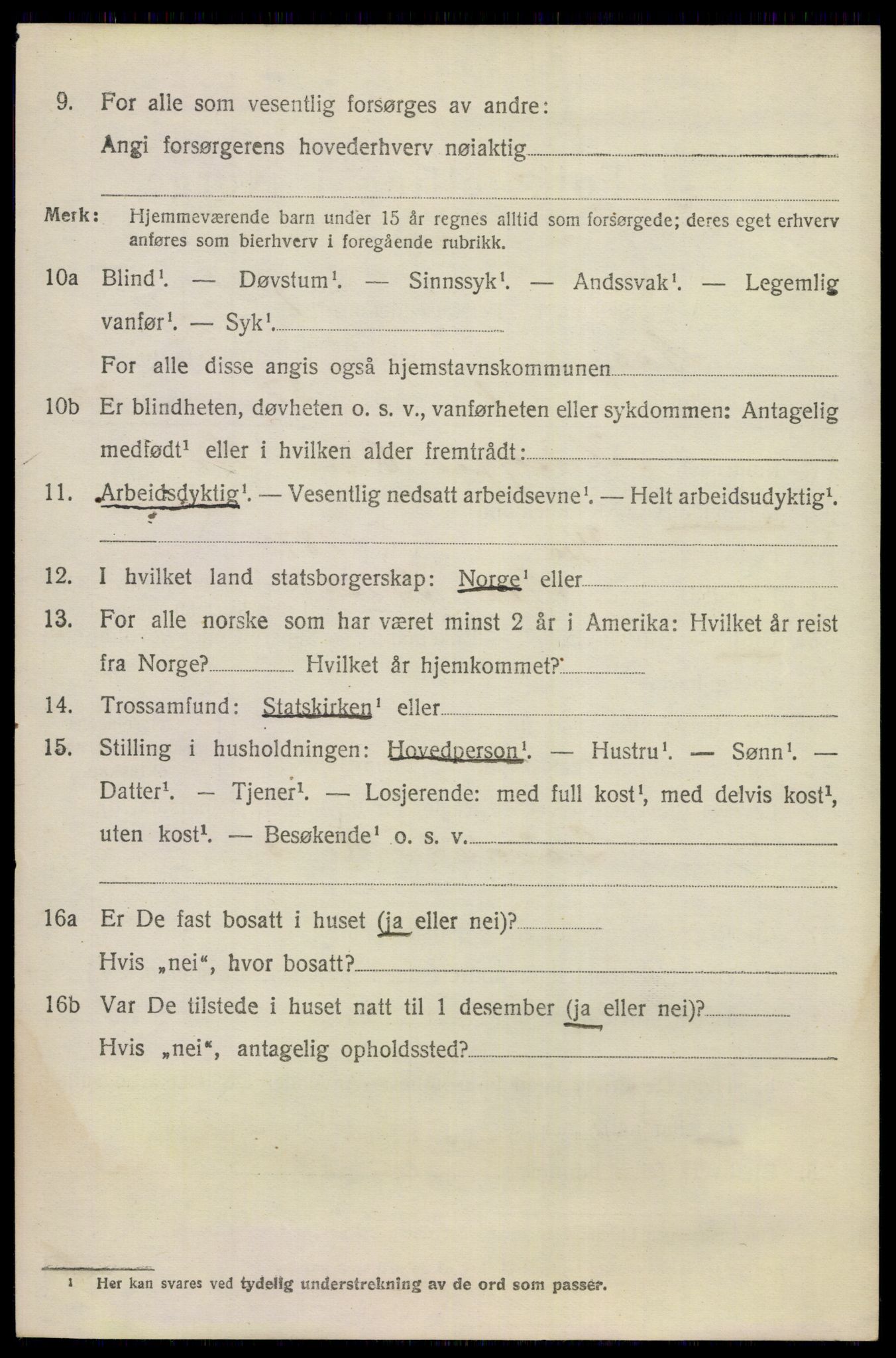 SAKO, 1920 census for Nes (Buskerud), 1920, p. 1985