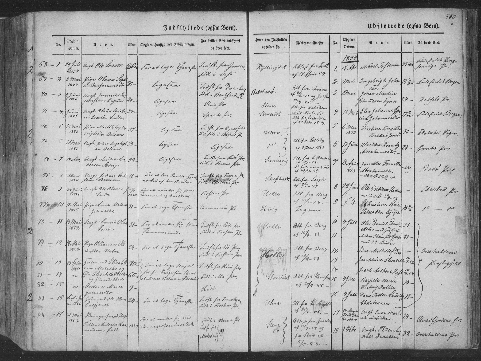 Ministerialprotokoller, klokkerbøker og fødselsregistre - Nordland, AV/SAT-A-1459/881/L1165: Parish register (copy) no. 881C02, 1854-1876, p. 510