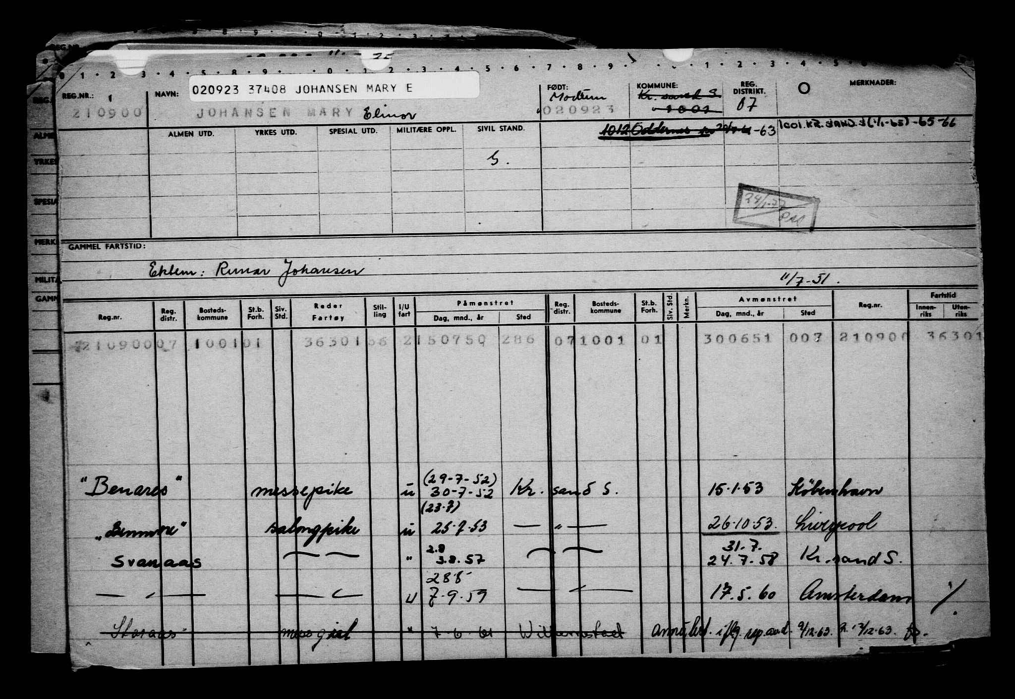 Direktoratet for sjømenn, AV/RA-S-3545/G/Gb/L0222: Hovedkort, 1923, p. 493