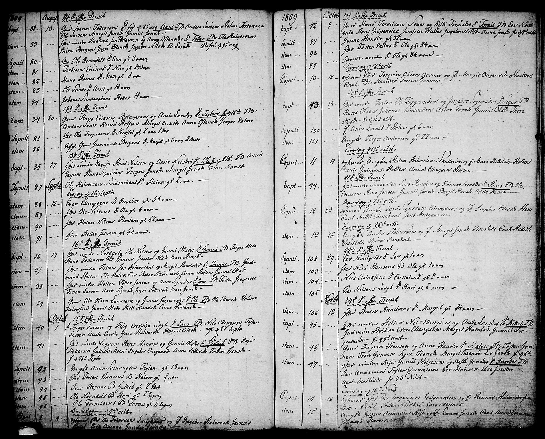 Sauherad kirkebøker, SAKO/A-298/F/Fa/L0004: Parish register (official) no. I 4, 1767-1814