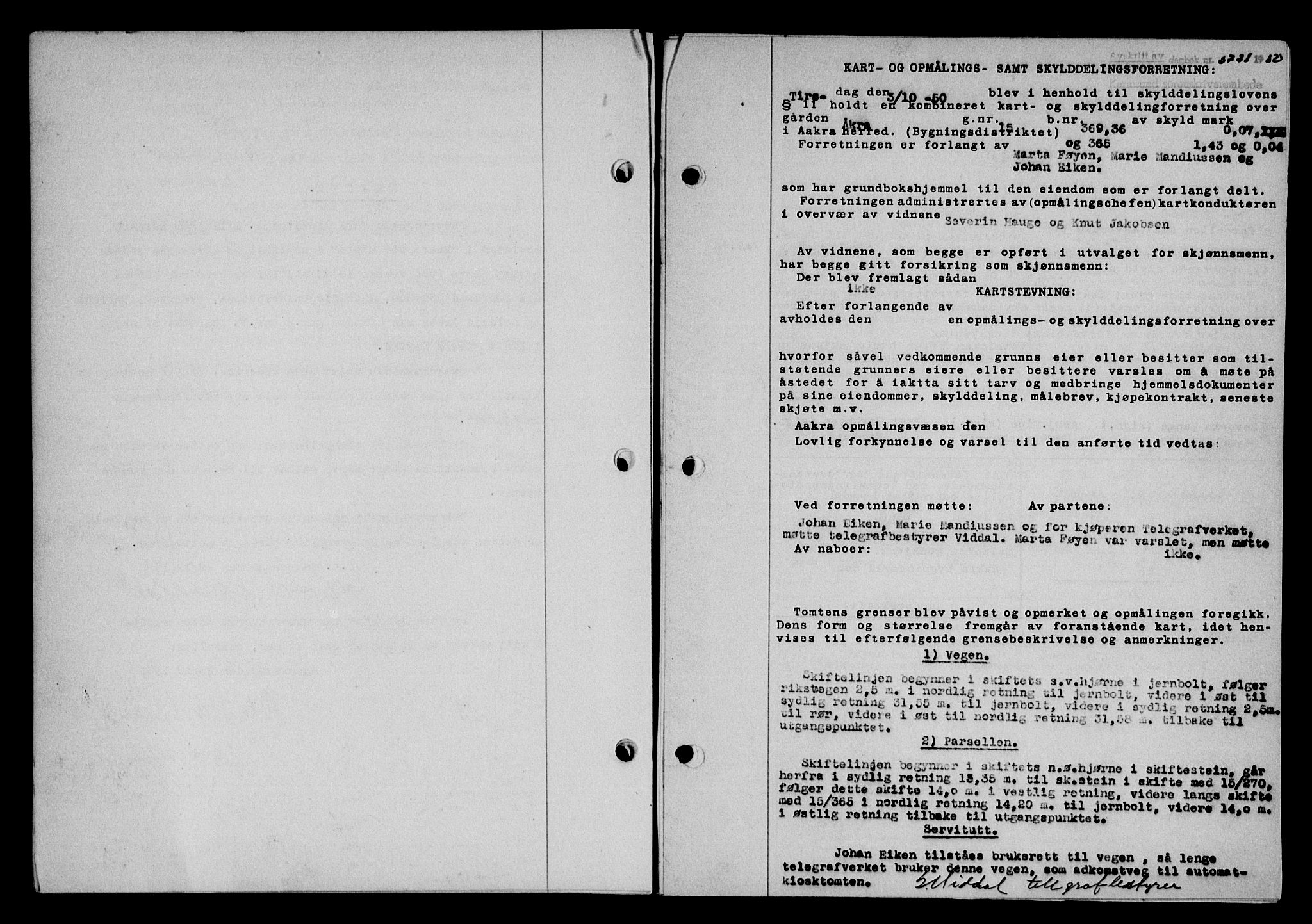 Karmsund sorenskriveri, SAST/A-100311/01/II/IIB/L0101: Mortgage book no. 81A, 1950-1951, Diary no: : 3721/1950