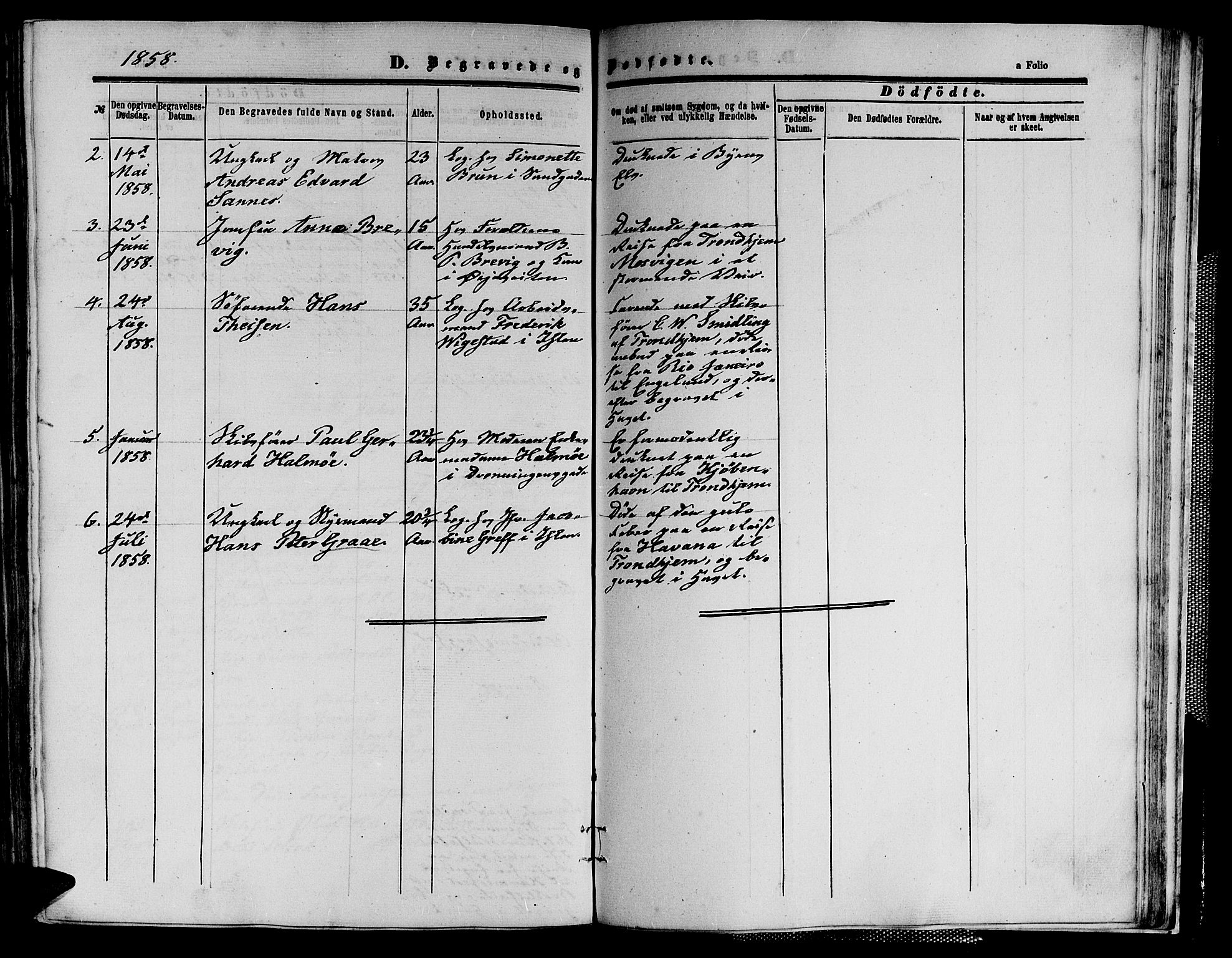 Ministerialprotokoller, klokkerbøker og fødselsregistre - Sør-Trøndelag, SAT/A-1456/602/L0138: Parish register (copy) no. 602C06, 1853-1858, p. 288d