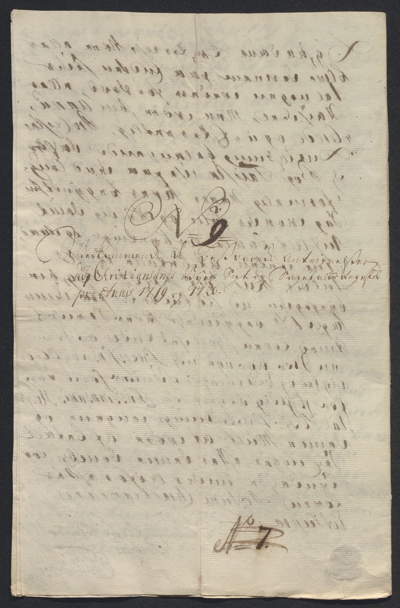 Rentekammeret inntil 1814, Reviderte regnskaper, Byregnskaper, AV/RA-EA-4066/R/Rm/L0286: [M19] Sikt og sakefall, 1719-1727, p. 124