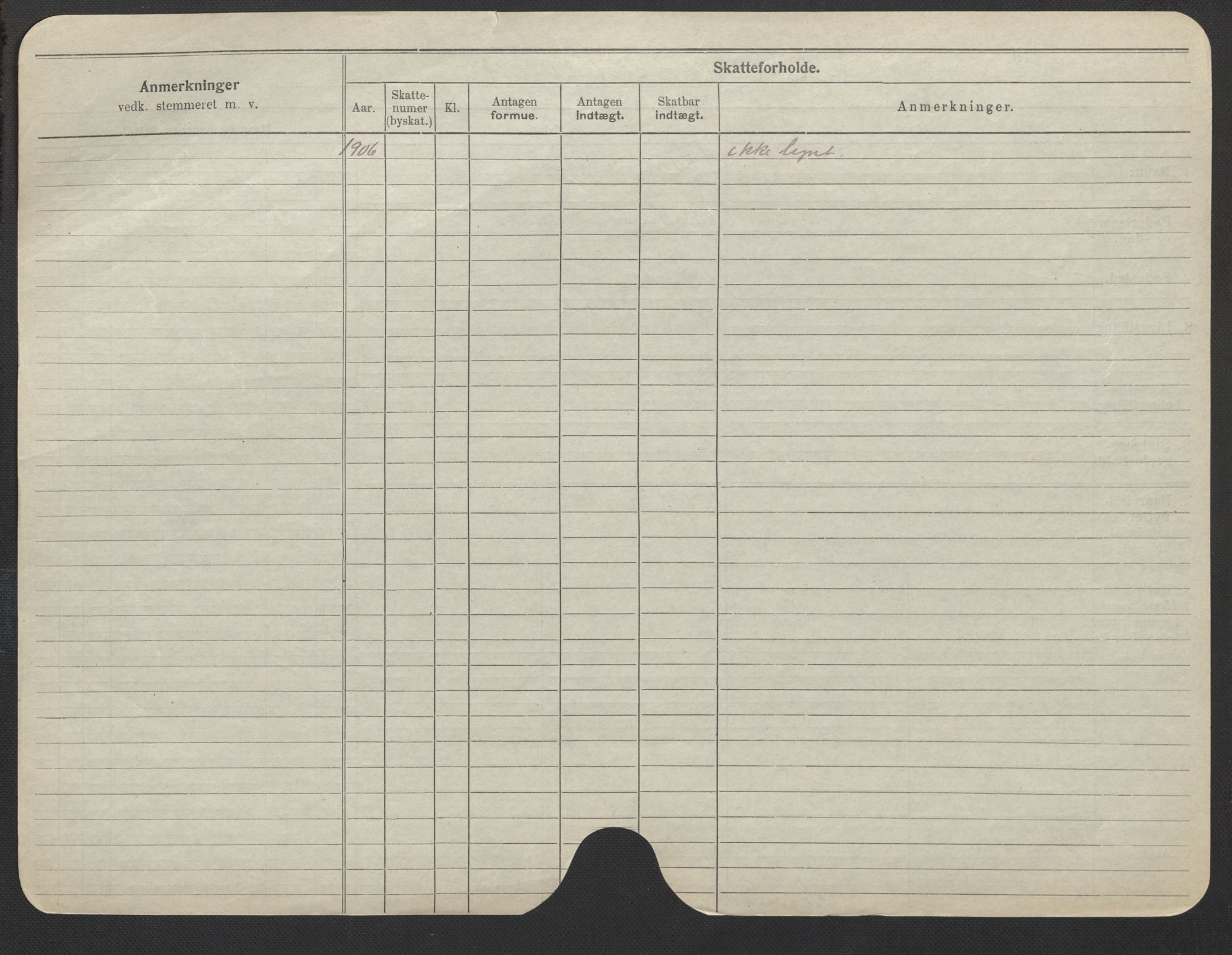 Oslo folkeregister, Registerkort, SAO/A-11715/F/Fa/Fac/L0022: Kvinner, 1906-1914, p. 28b