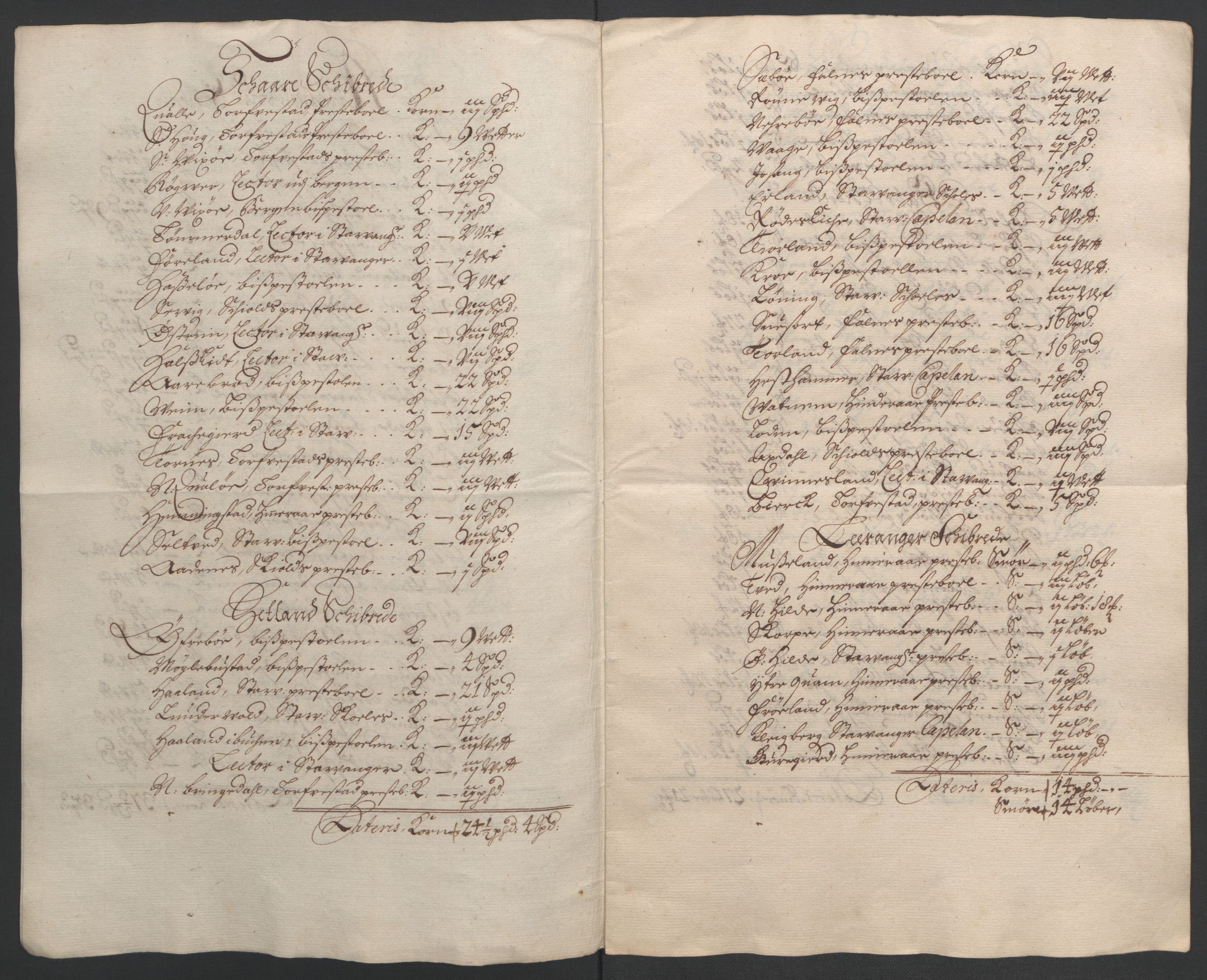 Rentekammeret inntil 1814, Reviderte regnskaper, Fogderegnskap, RA/EA-4092/R47/L2856: Fogderegnskap Ryfylke, 1689-1693, p. 92