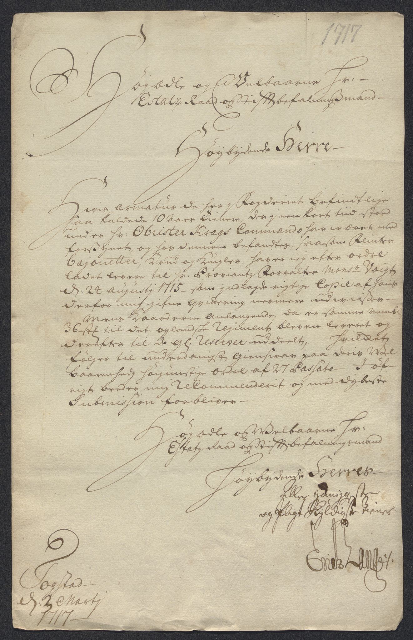 Kristiania stiftamt, AV/SAO-A-10386/E/Ed/Ede/L0006: Fogder, 1717, p. 122
