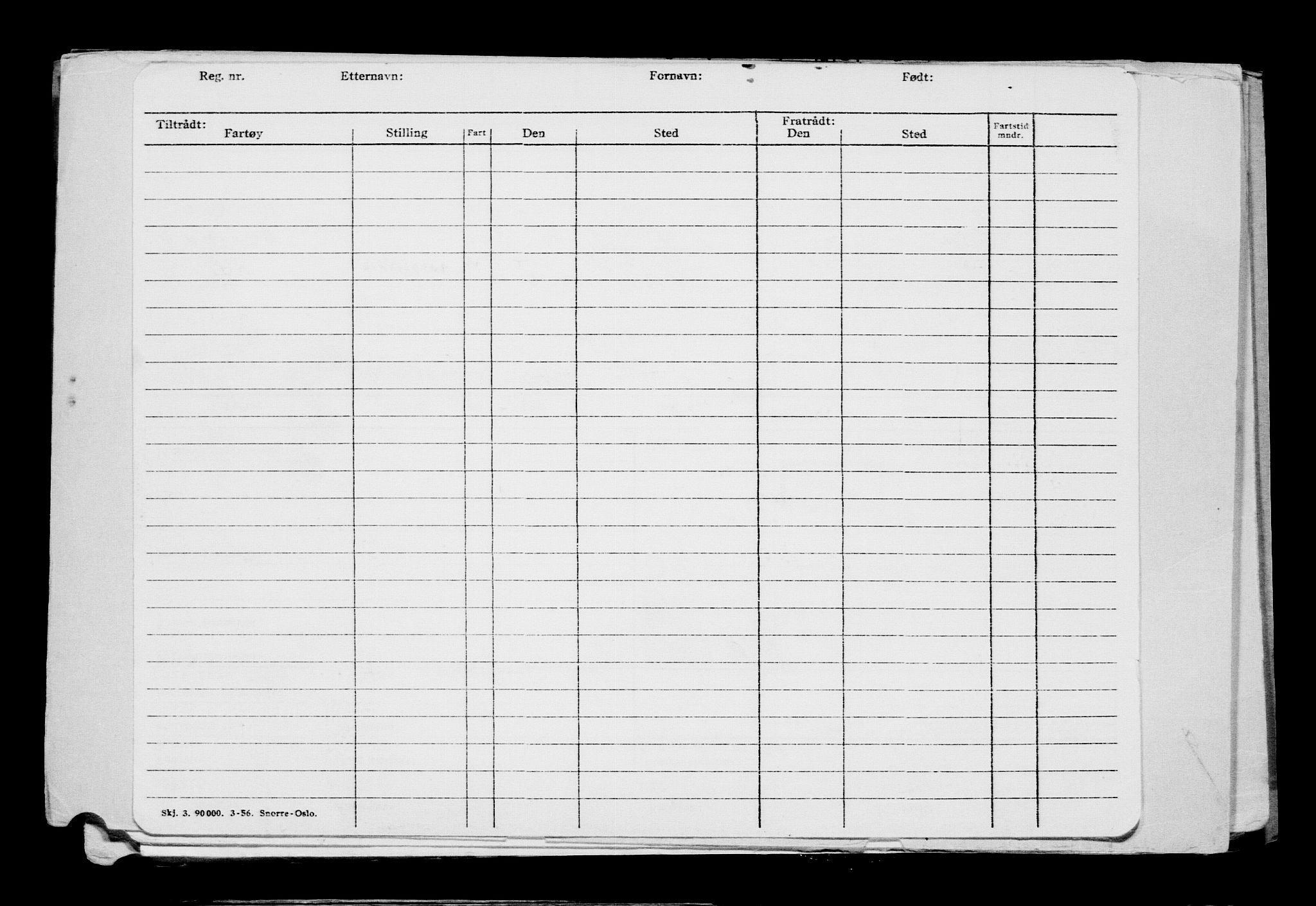 Direktoratet for sjømenn, RA/S-3545/G/Gb/L0216: Hovedkort, 1923, p. 400