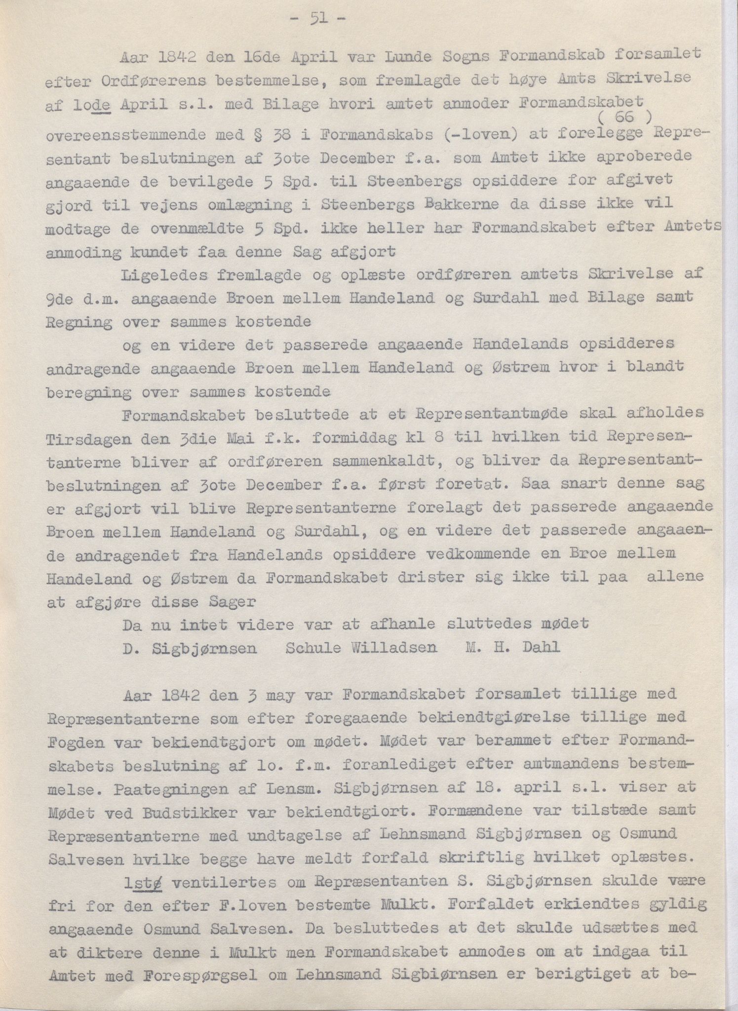 Lund kommune - Formannskapet/Formannskapskontoret, IKAR/K-101761/A/Aa/Aaa/L0002: Forhandlingsprotokoll, 1837-1865, p. 51