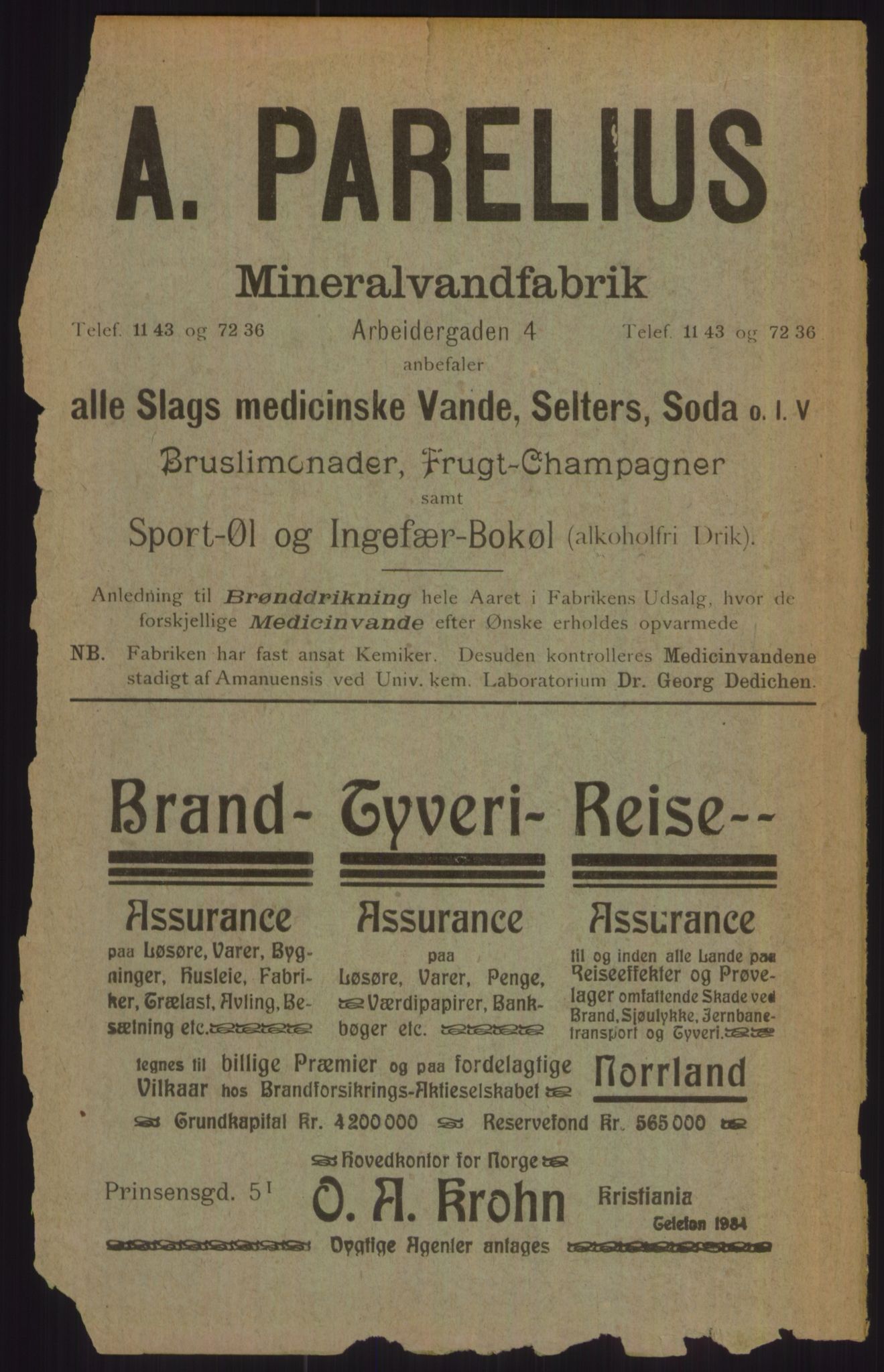 Kristiania/Oslo adressebok, PUBL/-, 1911