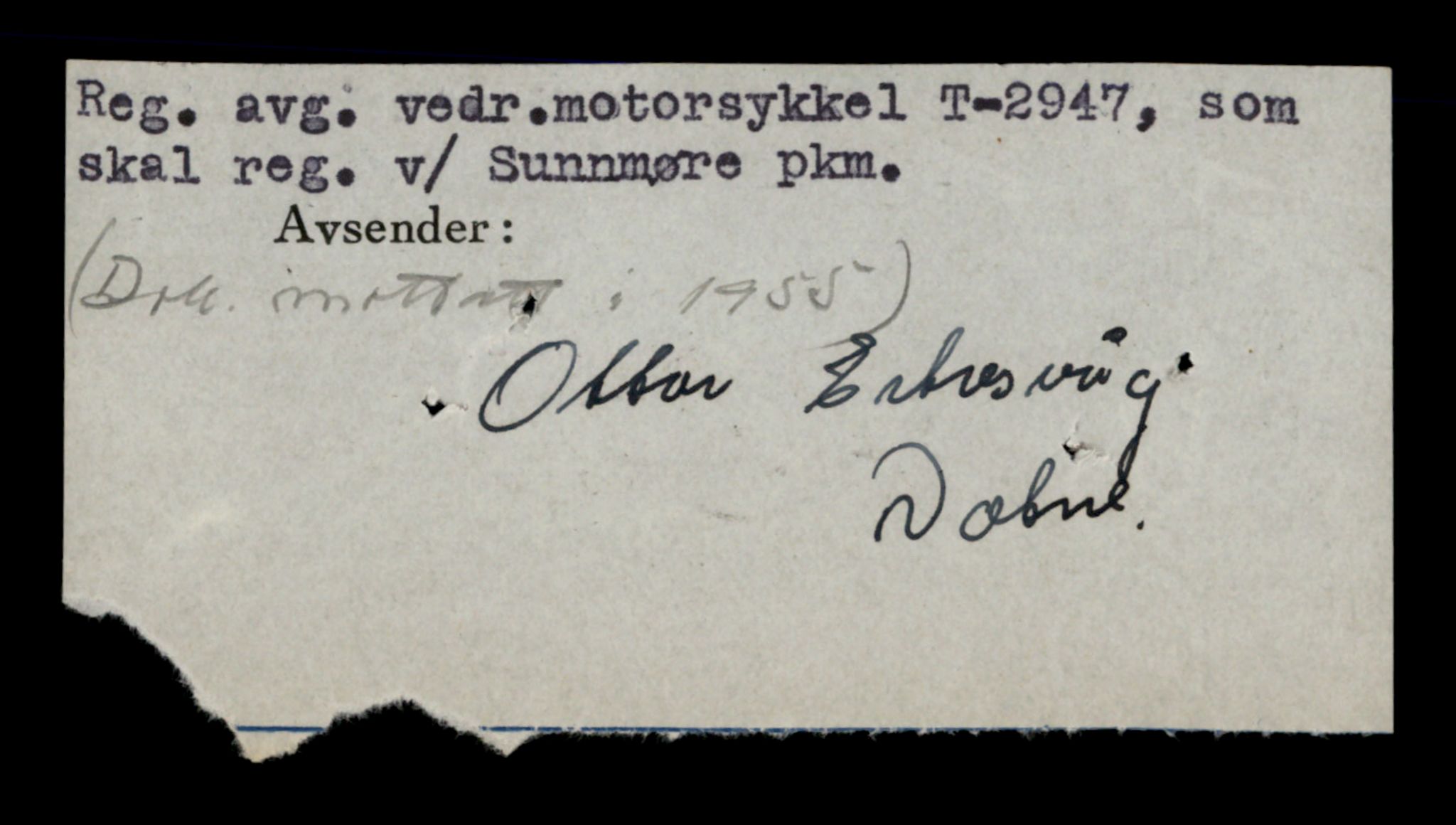 Møre og Romsdal vegkontor - Ålesund trafikkstasjon, AV/SAT-A-4099/F/Fe/L0039: Registreringskort for kjøretøy T 13361 - T 13530, 1927-1998, p. 2972