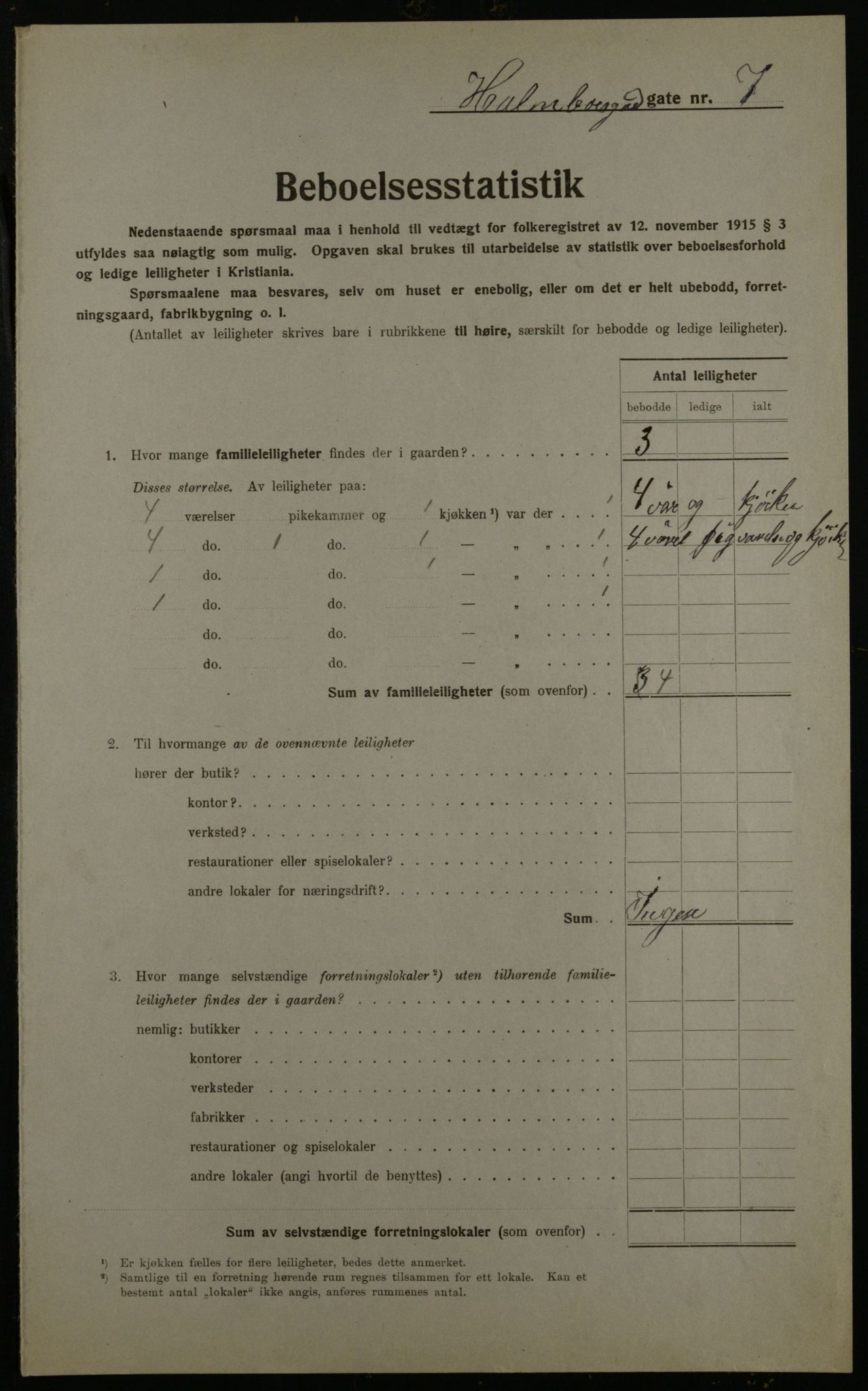 OBA, Municipal Census 1923 for Kristiania, 1923, p. 45646