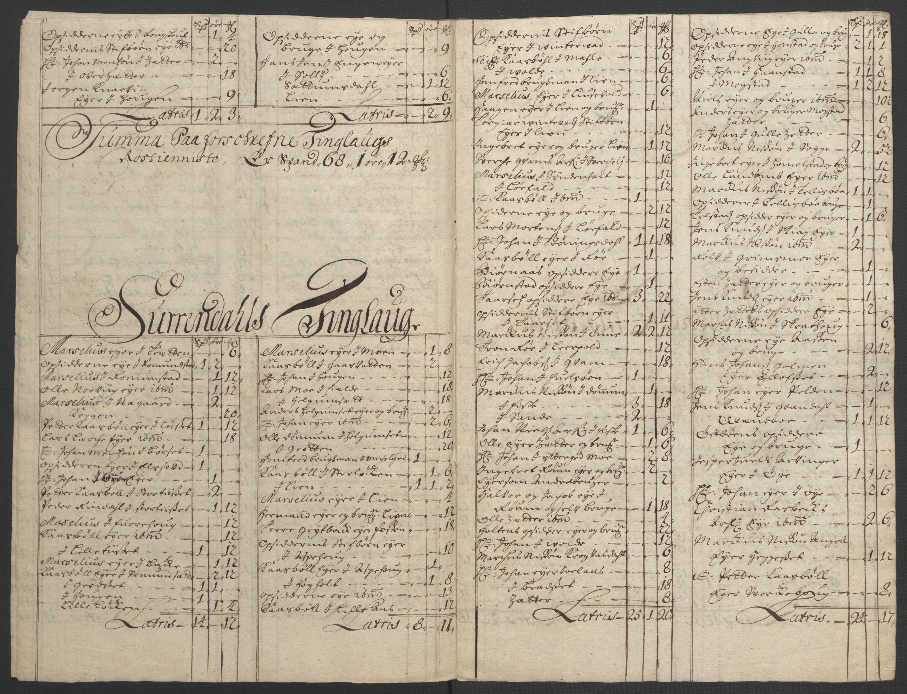 Rentekammeret inntil 1814, Reviderte regnskaper, Fogderegnskap, AV/RA-EA-4092/R56/L3735: Fogderegnskap Nordmøre, 1692-1693, p. 94