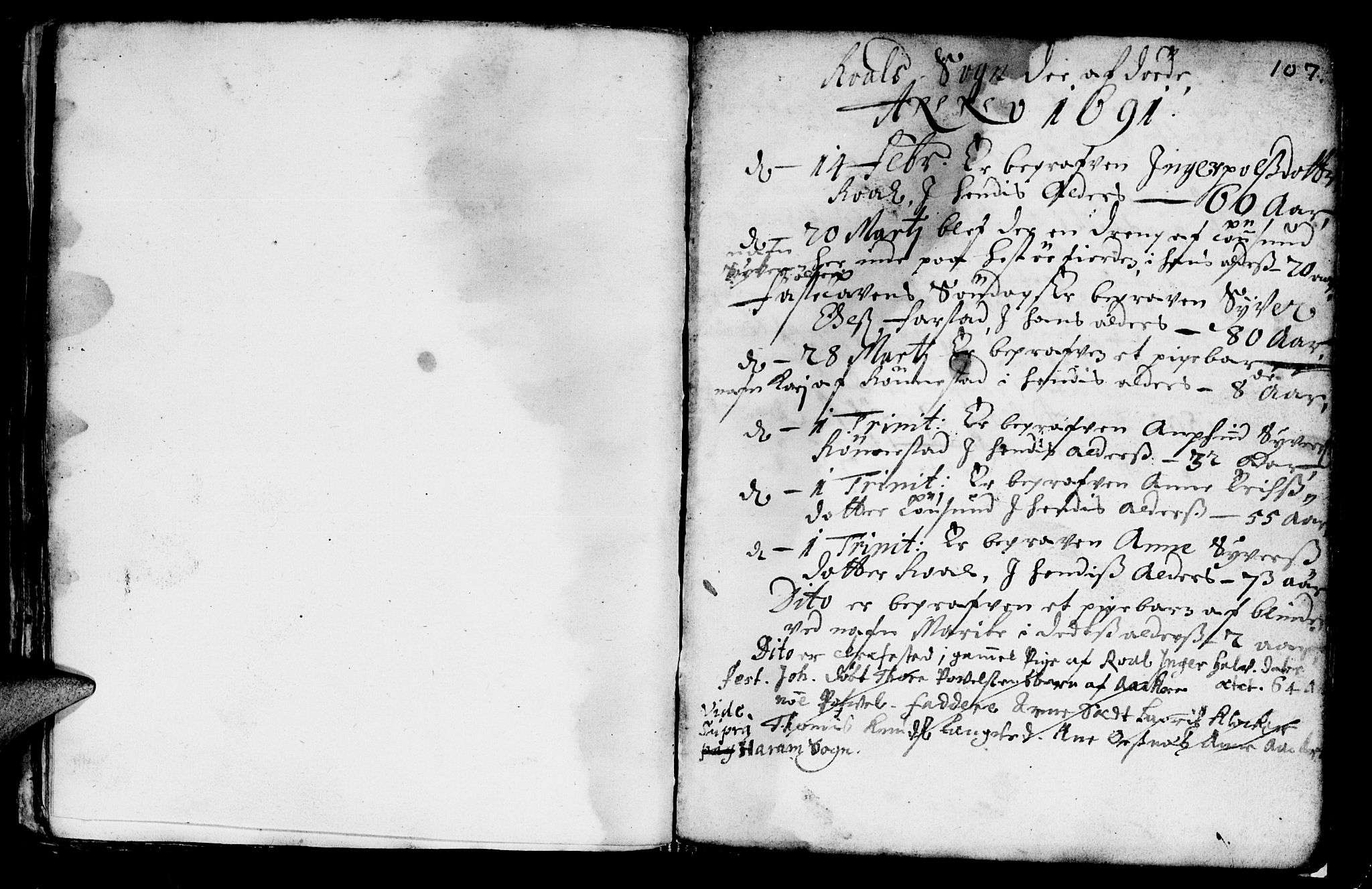 Ministerialprotokoller, klokkerbøker og fødselsregistre - Møre og Romsdal, AV/SAT-A-1454/536/L0492: Parish register (official) no. 536A01 /2, 1689-1738, p. 107