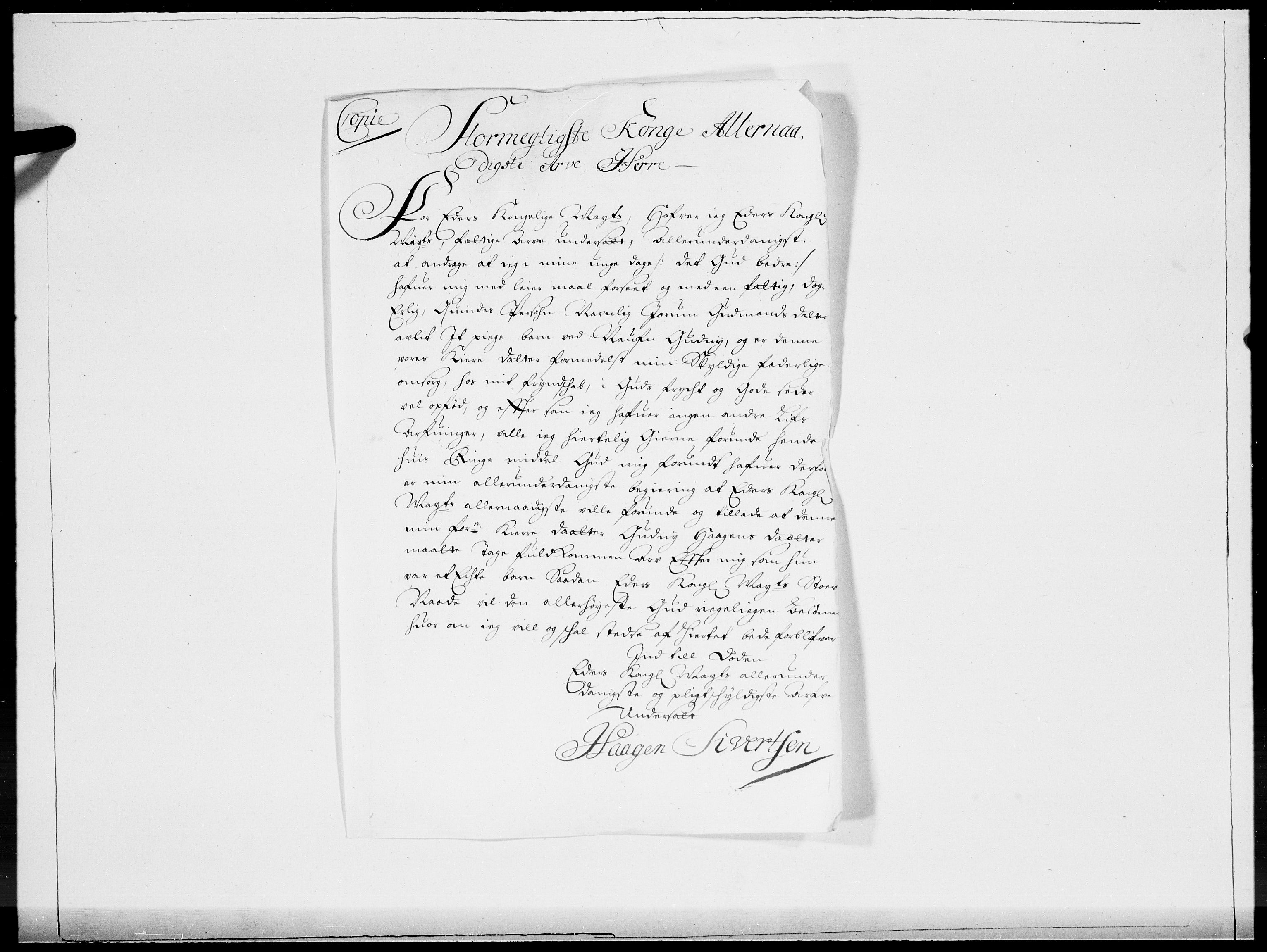 Danske Kanselli 1572-1799, AV/RA-EA-3023/F/Fc/Fcc/Fcca/L0057: Norske innlegg 1572-1799, 1704, p. 21