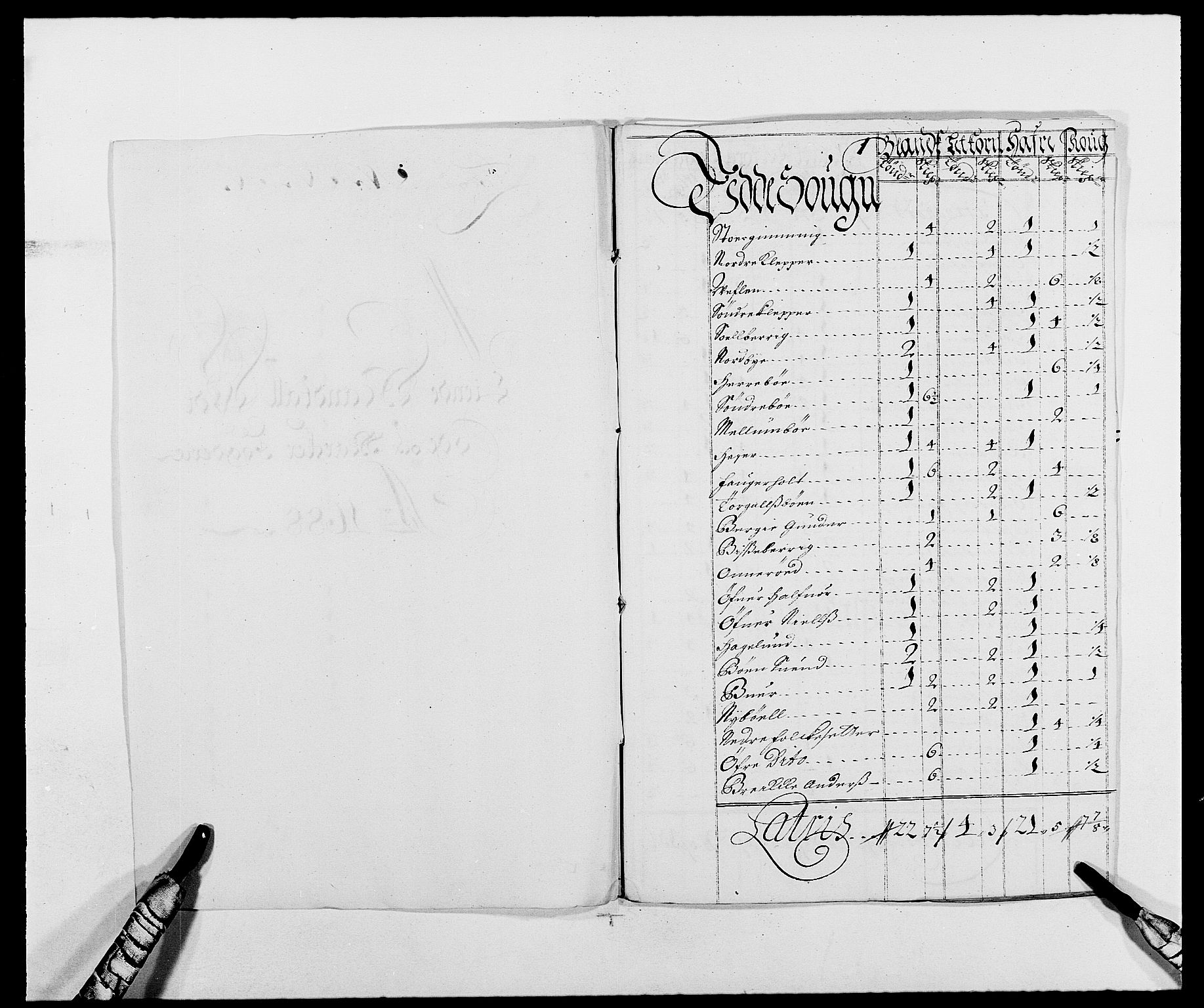 Rentekammeret inntil 1814, Reviderte regnskaper, Fogderegnskap, AV/RA-EA-4092/R01/L0007: Fogderegnskap Idd og Marker, 1687-1688, p. 262