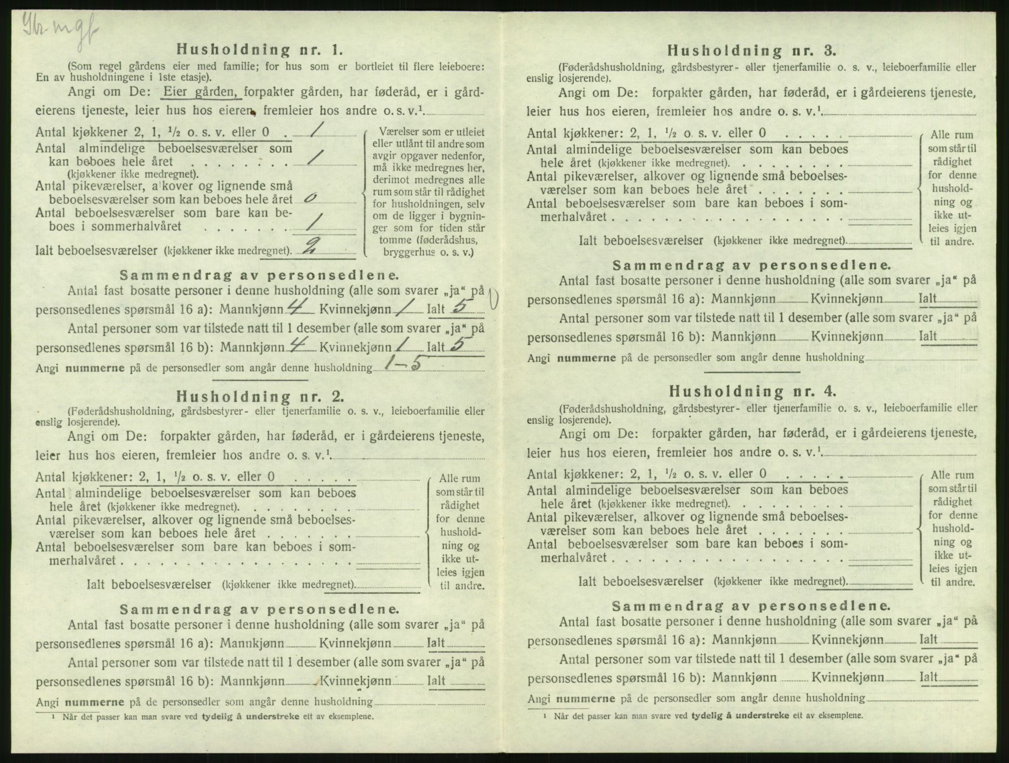 SAT, 1920 census for Øre, 1920, p. 194
