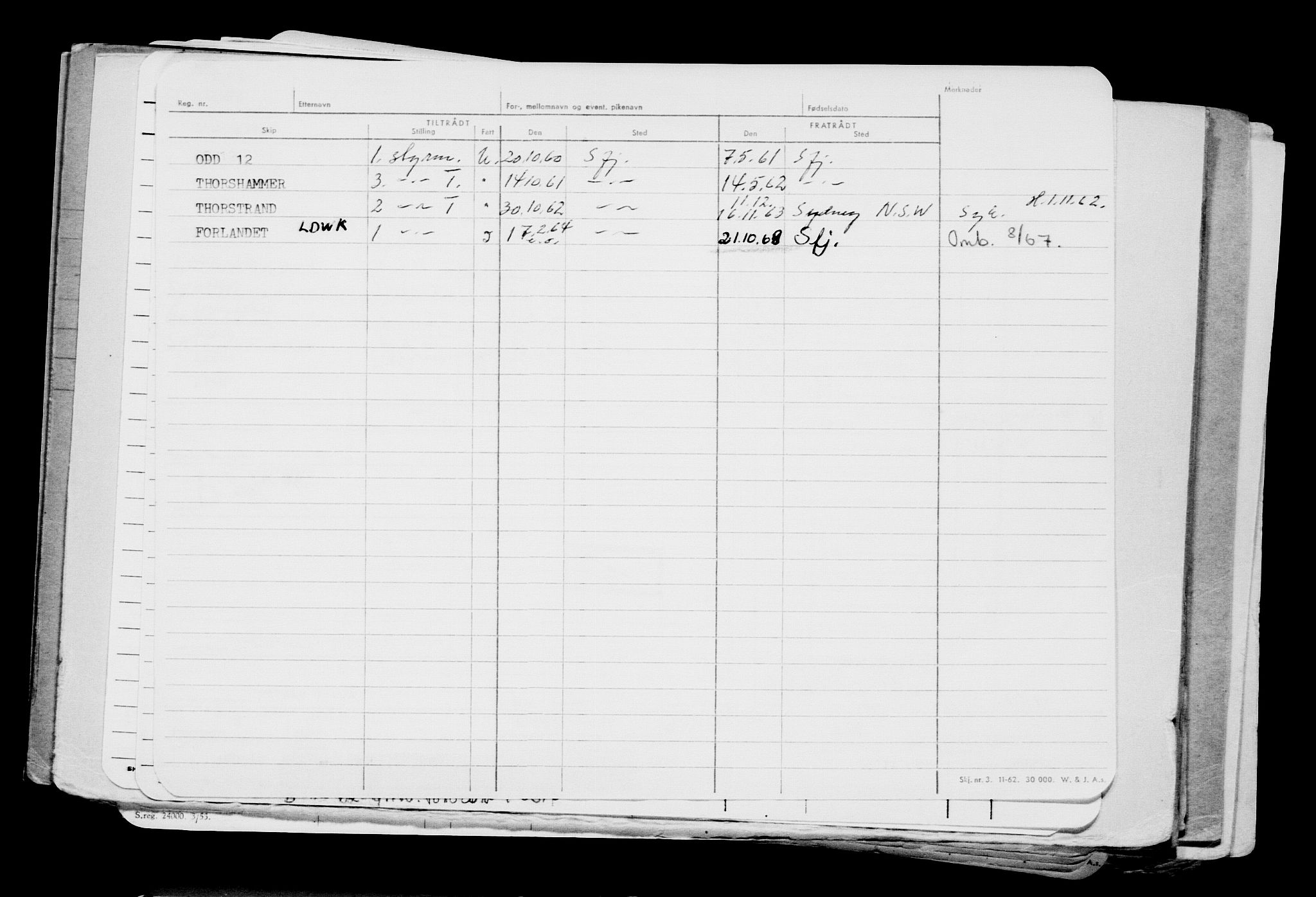 Direktoratet for sjømenn, AV/RA-S-3545/G/Gb/L0080: Hovedkort, 1908, p. 364