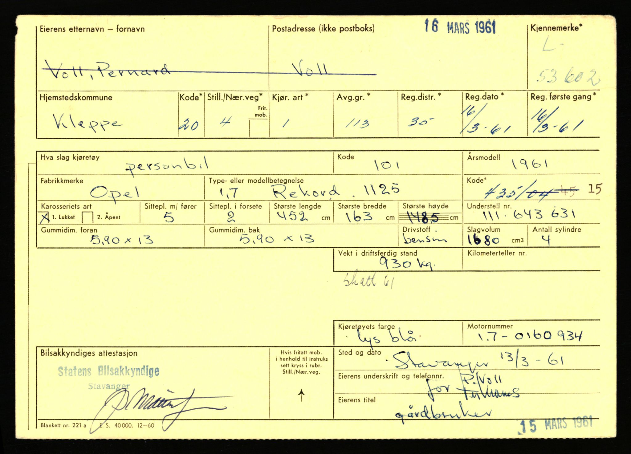 Stavanger trafikkstasjon, AV/SAST-A-101942/0/F/L0053: L-52900 - L-54199, 1930-1971, p. 1731