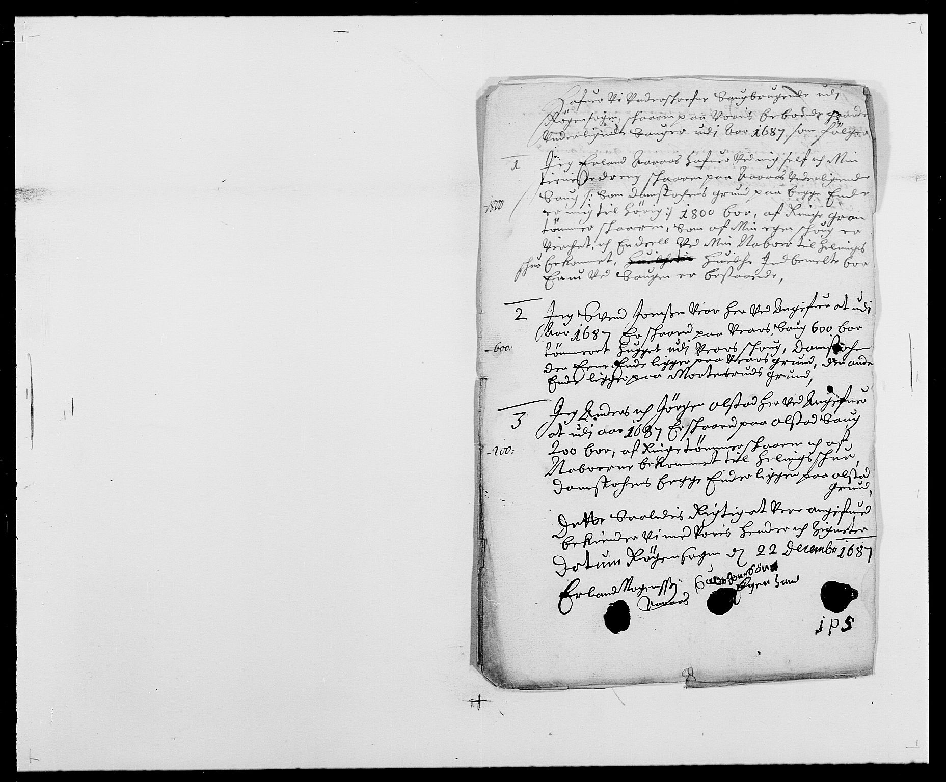 Rentekammeret inntil 1814, Reviderte regnskaper, Fogderegnskap, RA/EA-4092/R29/L1692: Fogderegnskap Hurum og Røyken, 1682-1687, p. 336