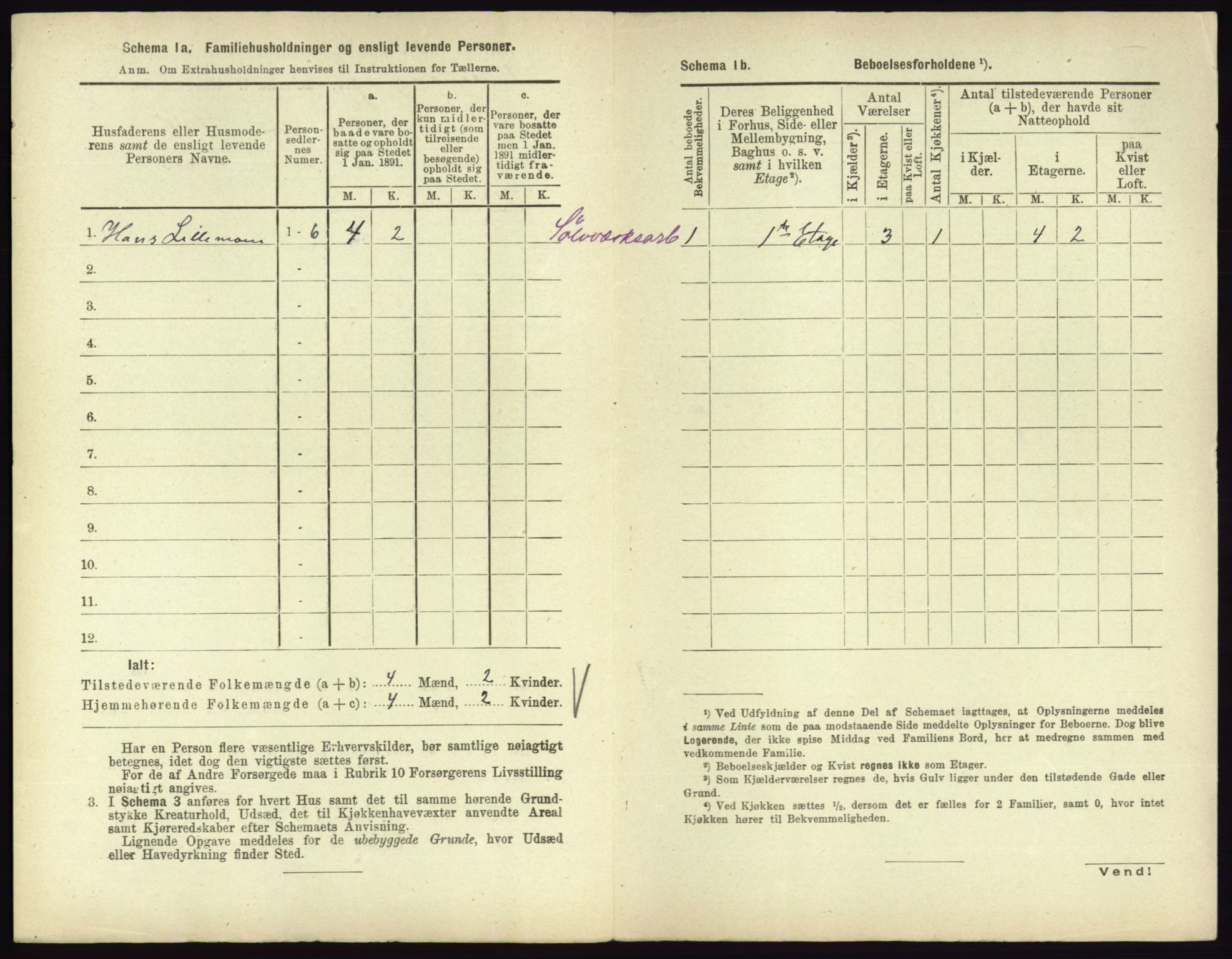 RA, 1891 census for 0604 Kongsberg, 1891, p. 1380