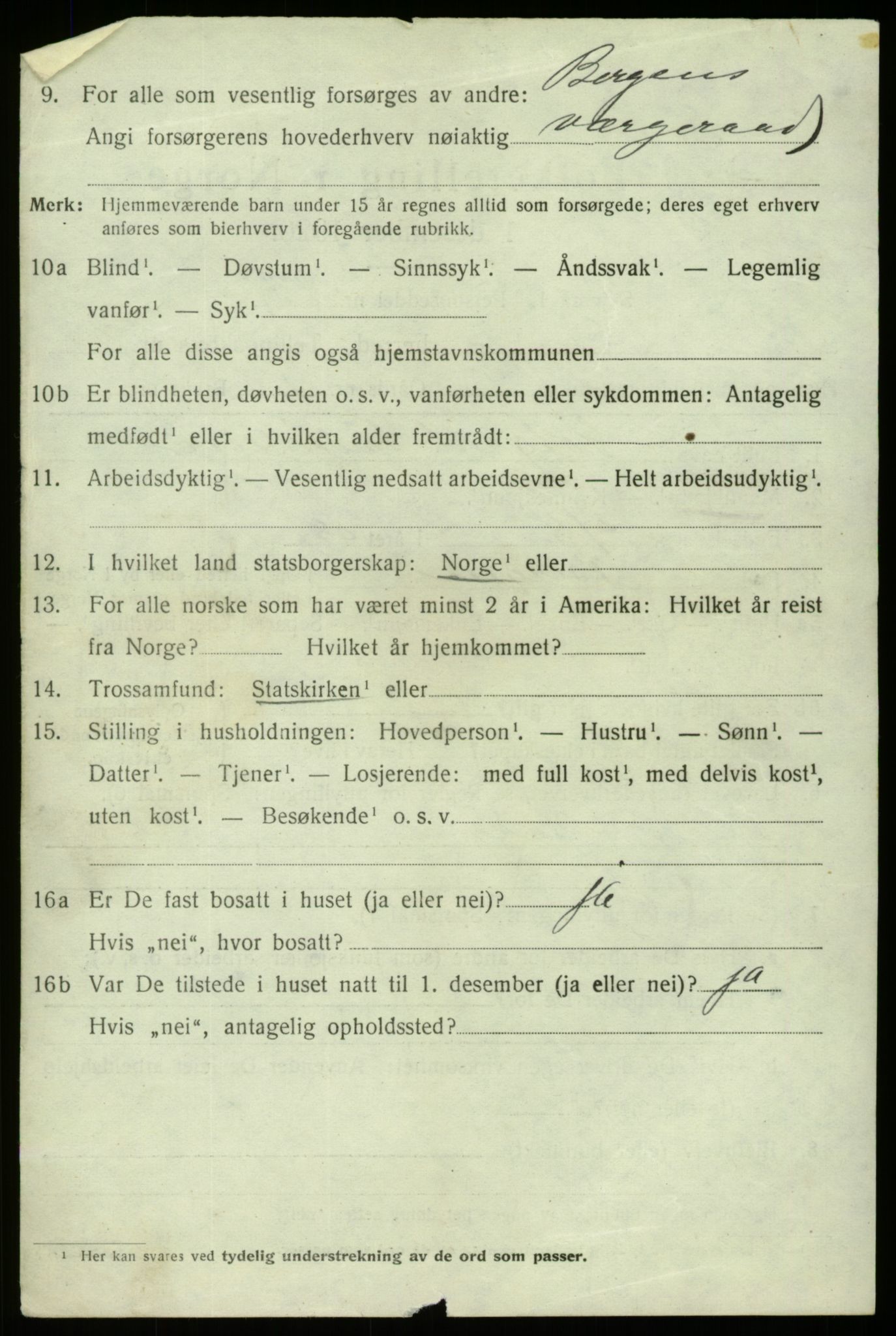 SAB, 1920 census for Fana, 1920, p. 27178