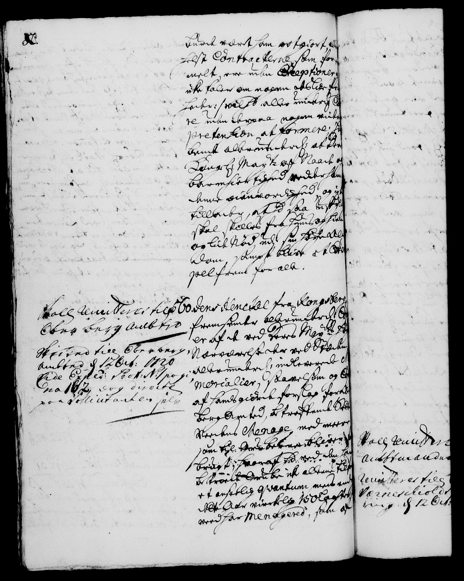 Rentekammeret, Kammerkanselliet, RA/EA-3111/G/Gh/Gha/L0002: Norsk ekstraktmemorialprotokoll, sak. 376-599 (merket RK 53.47), 1720, p. 82