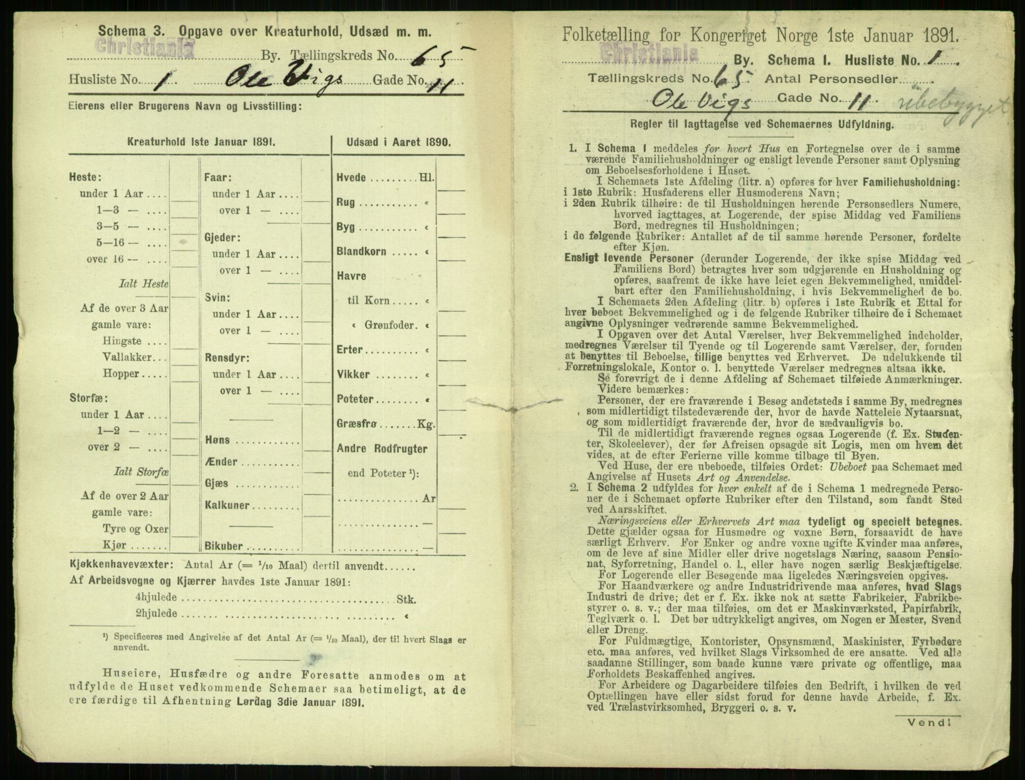 RA, 1891 census for 0301 Kristiania, 1891, p. 34818