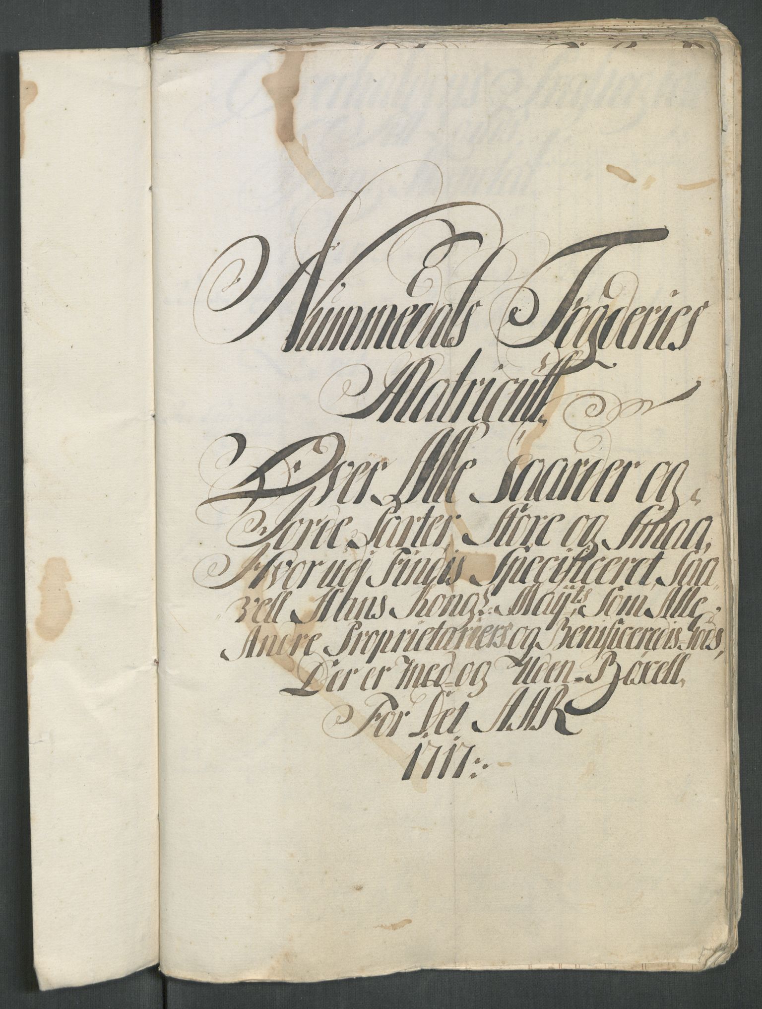 Rentekammeret inntil 1814, Reviderte regnskaper, Fogderegnskap, AV/RA-EA-4092/R64/L4438: Fogderegnskap Namdal, 1717, p. 14