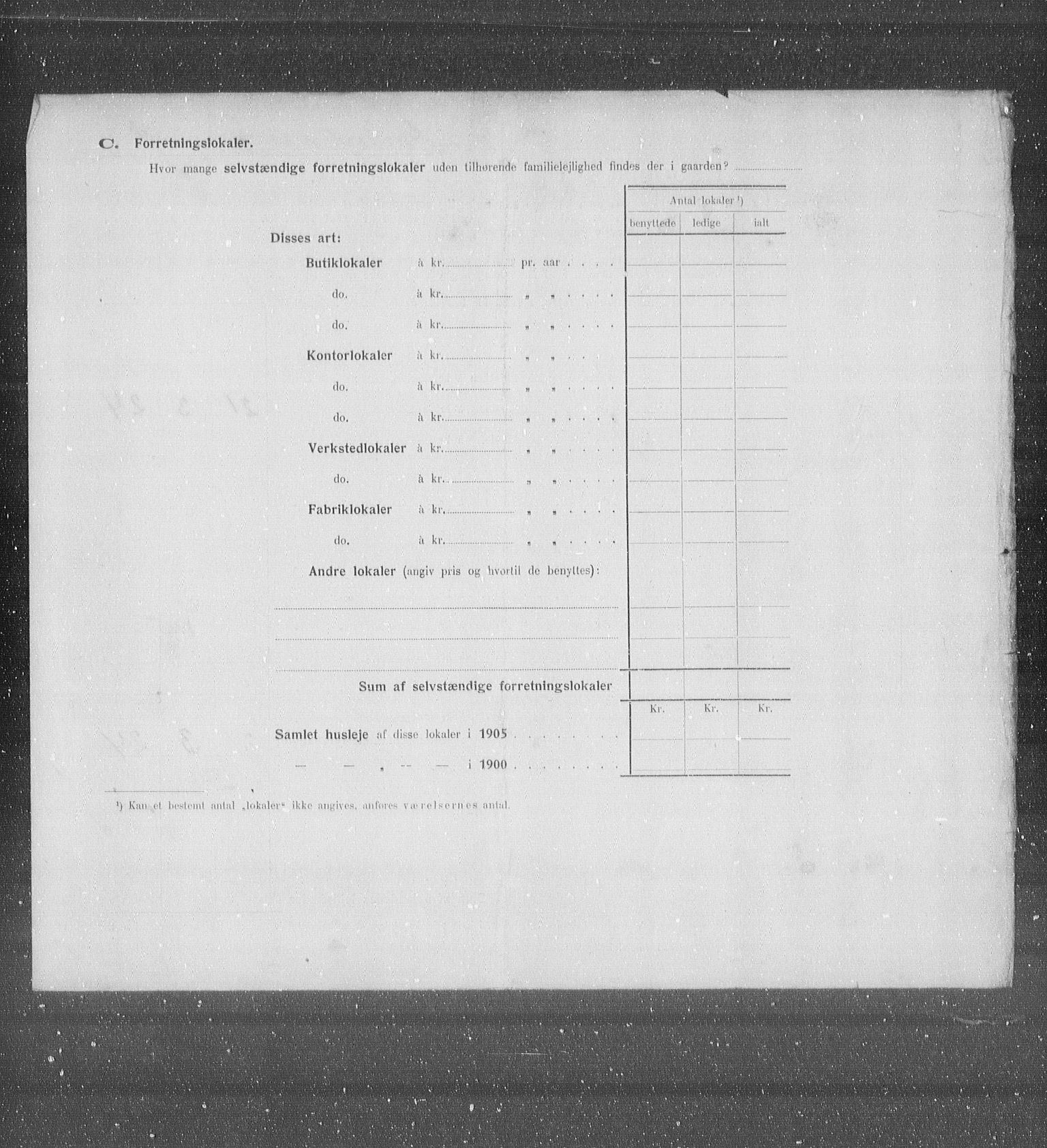 OBA, Municipal Census 1905 for Kristiania, 1905, p. 38132