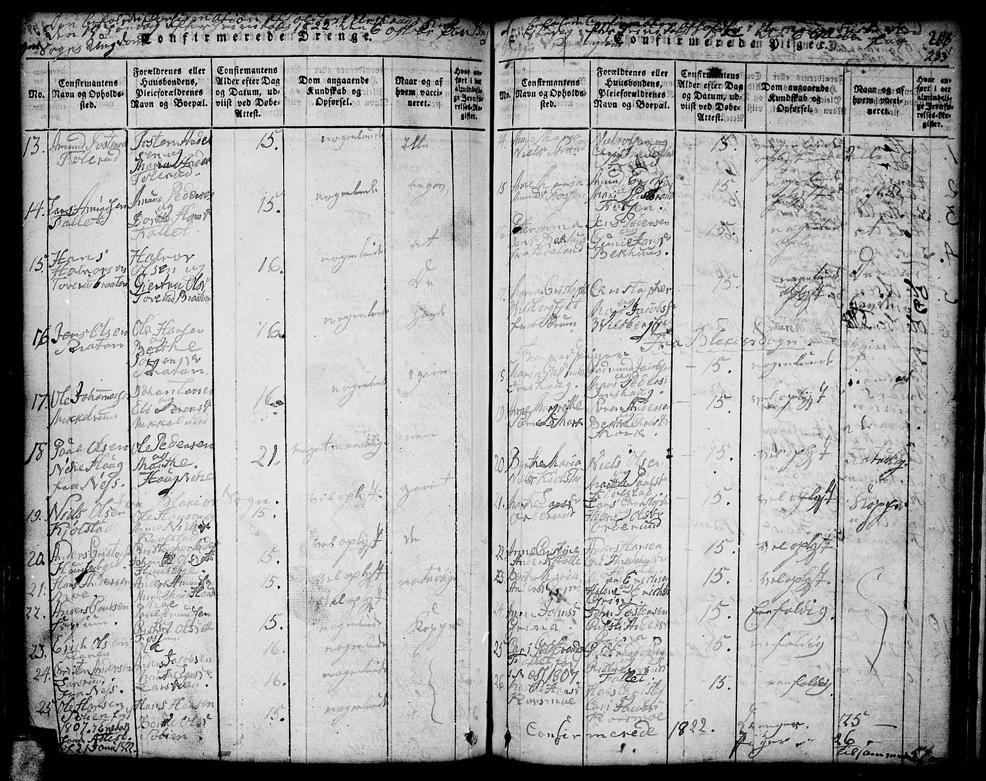 Aurskog prestekontor Kirkebøker, SAO/A-10304a/F/Fa/L0005: Parish register (official) no. I 5, 1814-1829, p. 333