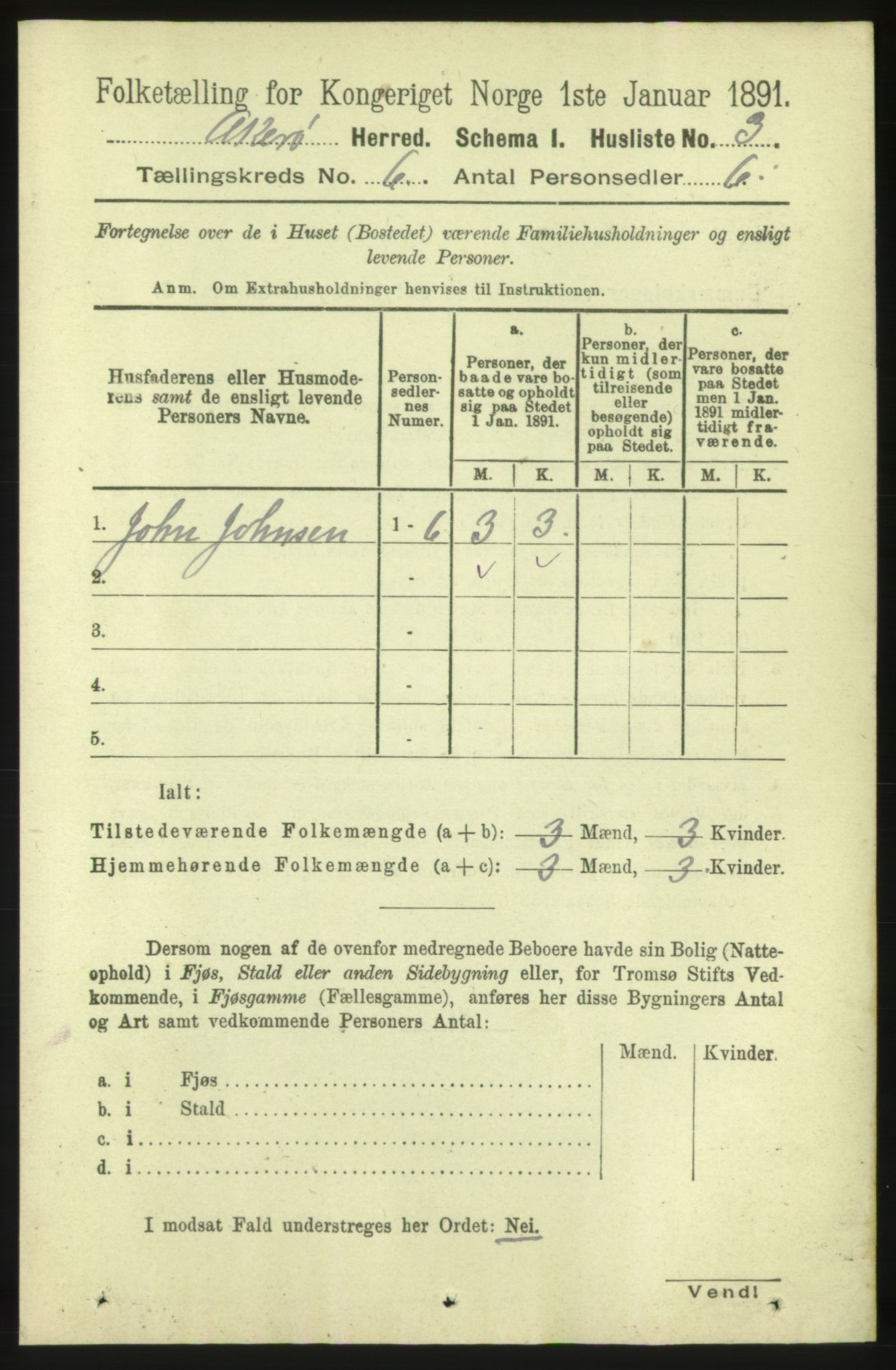 RA, 1891 census for 1545 Aukra, 1891, p. 2495