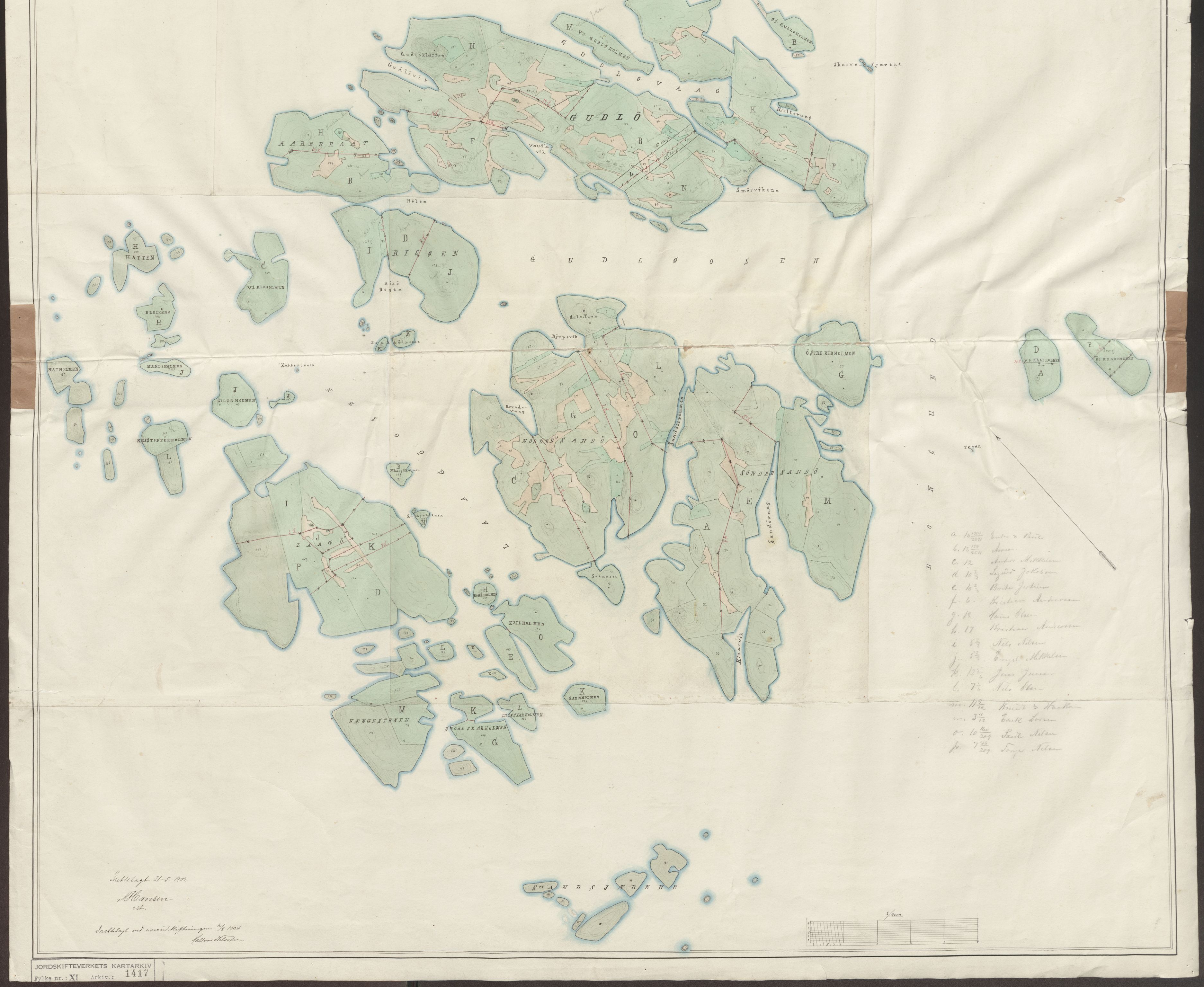 Jordskifteverkets kartarkiv, RA/S-3929/T, 1859-1988, p. 1574