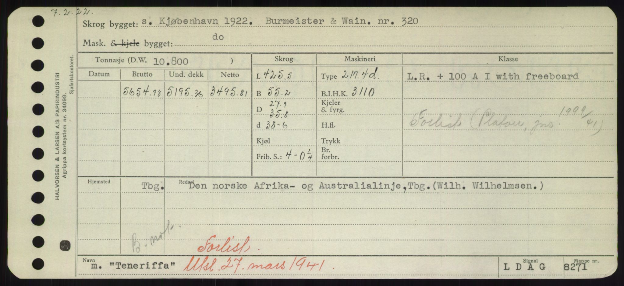 Sjøfartsdirektoratet med forløpere, Skipsmålingen, RA/S-1627/H/Hd/L0038: Fartøy, T-Th, p. 423