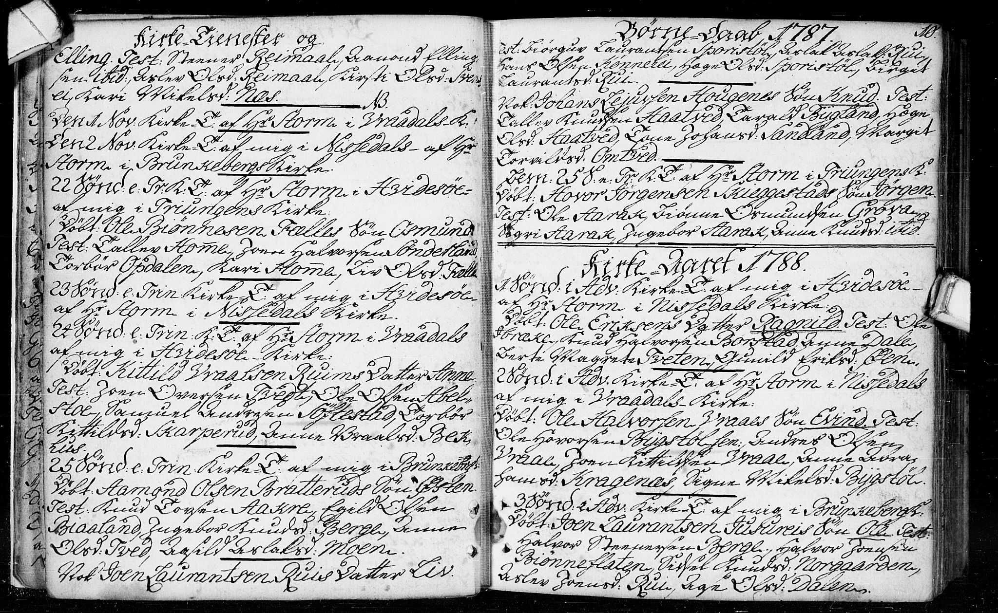 Kviteseid kirkebøker, SAKO/A-276/F/Fa/L0003: Parish register (official) no. I 3, 1787-1799, p. 10
