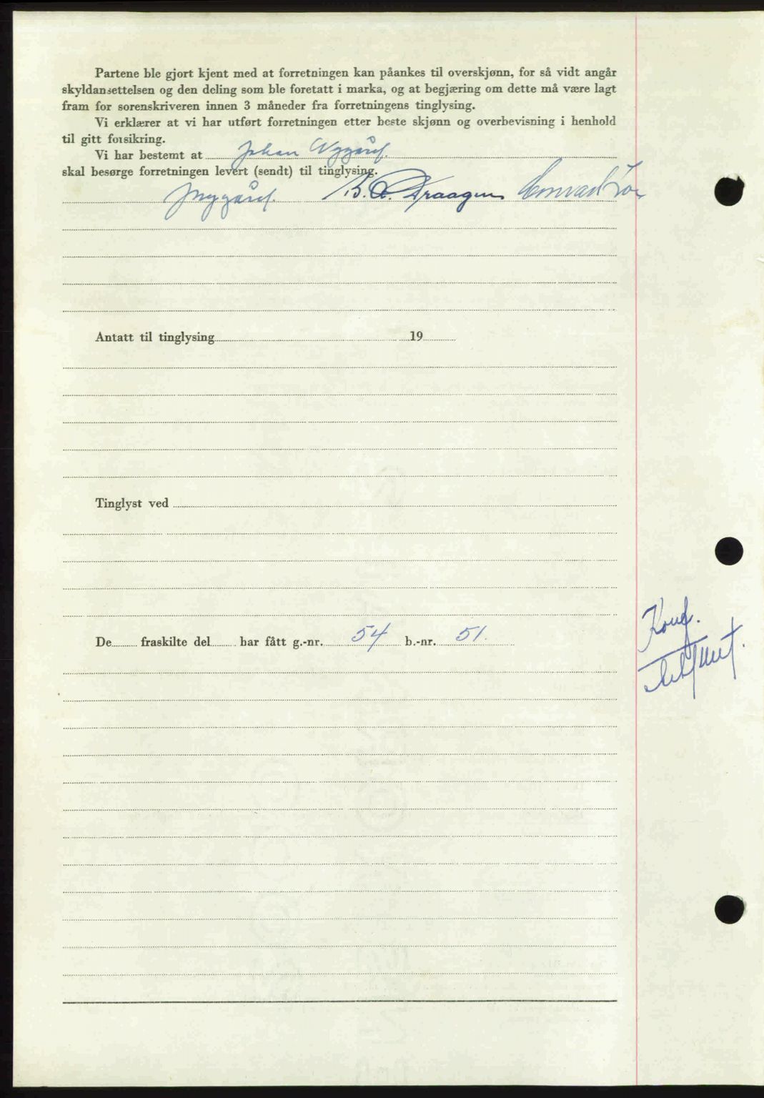 Nordmøre sorenskriveri, AV/SAT-A-4132/1/2/2Ca: Mortgage book no. A114, 1950-1950, Diary no: : 1233/1950