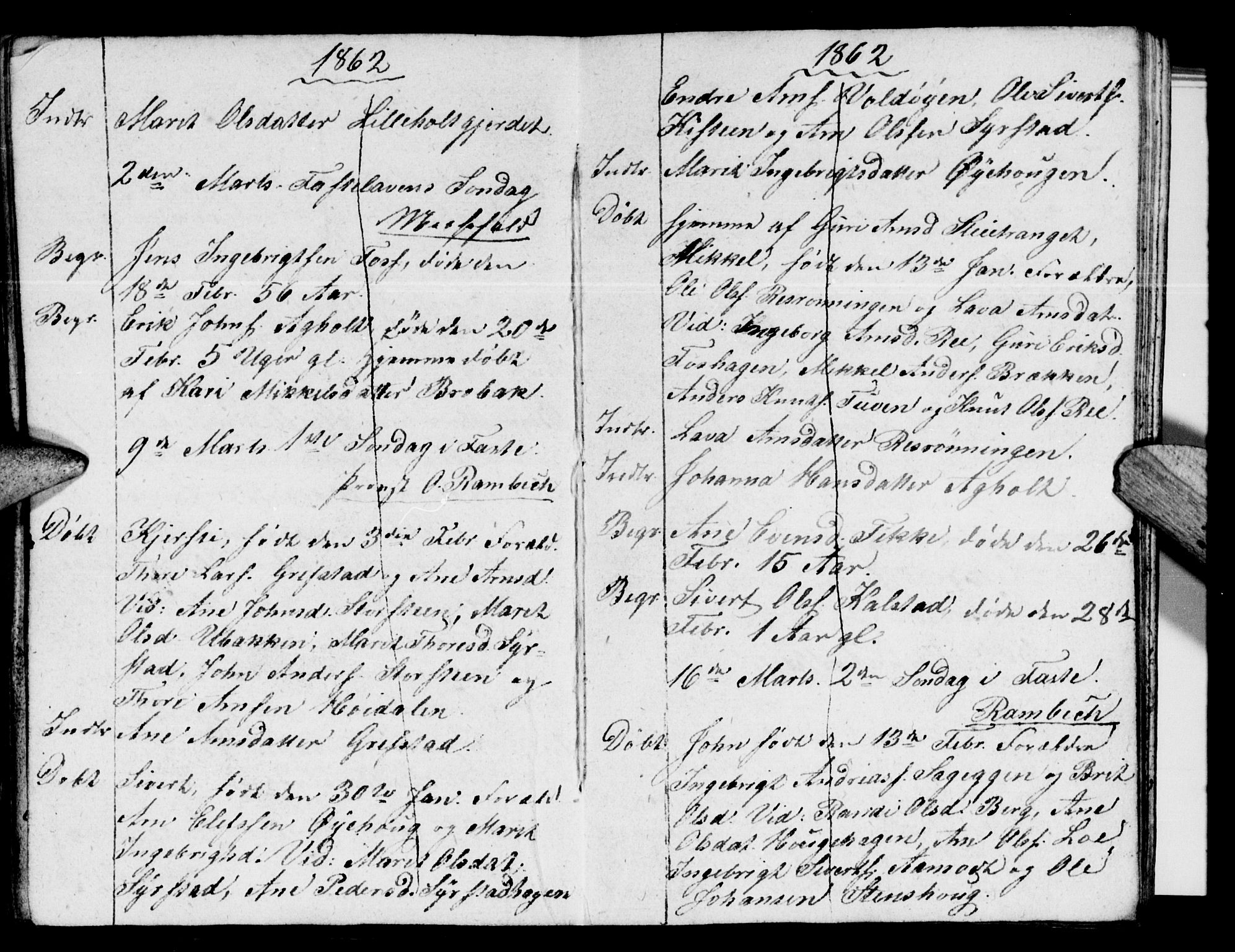 Meldal sokneprestkontor, AV/SAT-A-1123/1/I/I1/I1f/L0008: Parish register draft no. 672I1F, 1827-1866