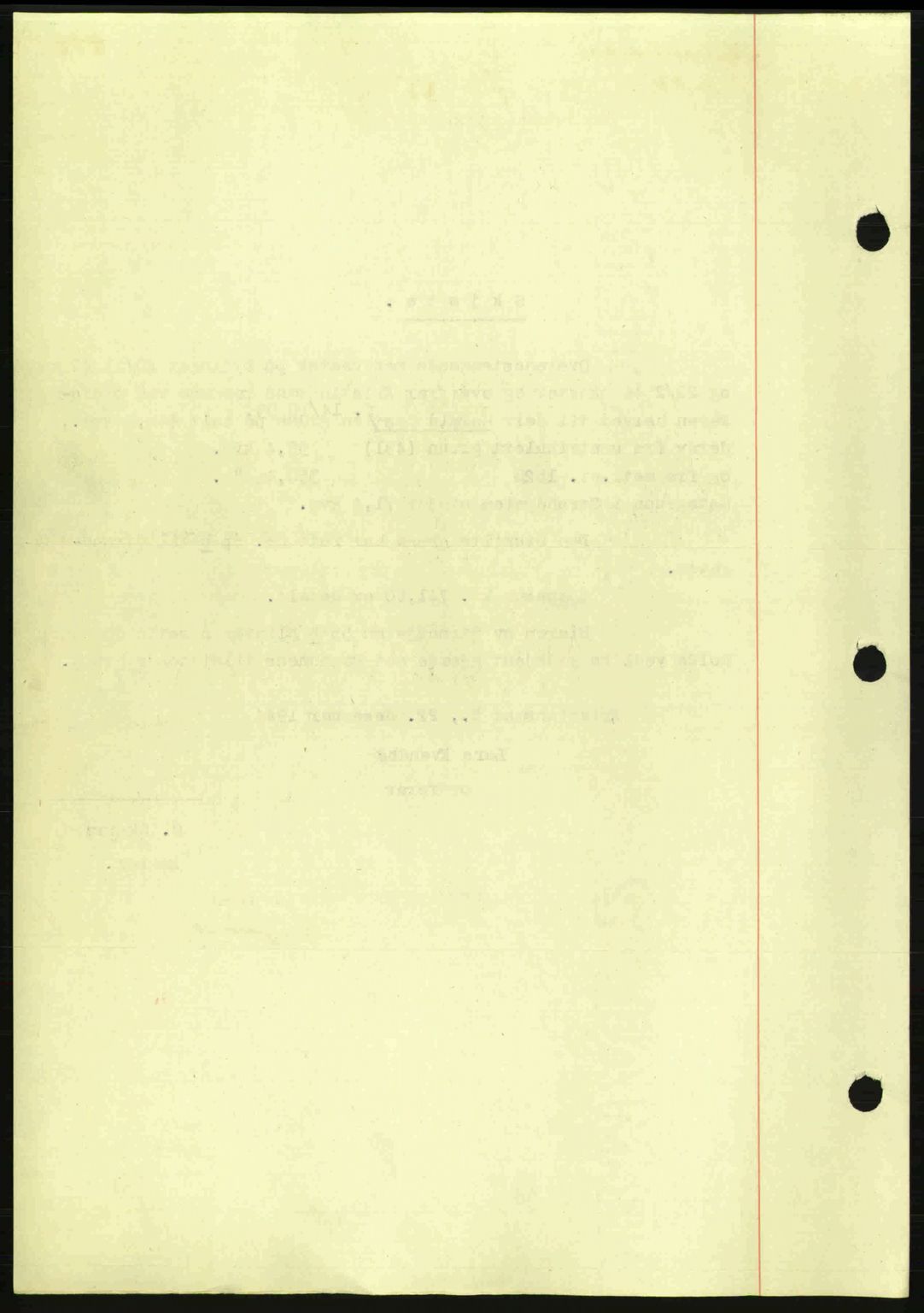 Kristiansund byfogd, AV/SAT-A-4587/A/27: Mortgage book no. 34, 1941-1945, Diary no: : 1/1945