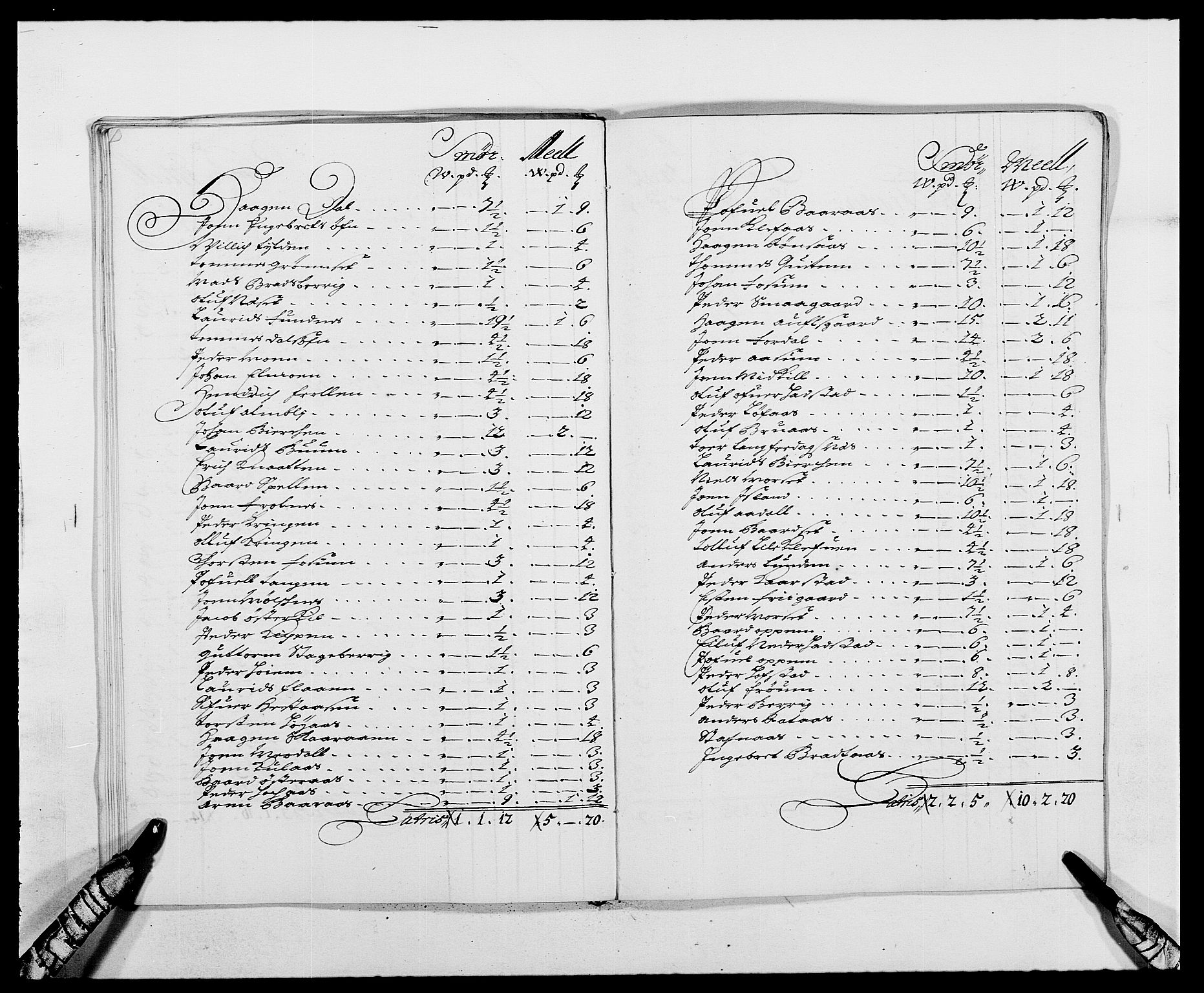 Rentekammeret inntil 1814, Reviderte regnskaper, Fogderegnskap, AV/RA-EA-4092/R62/L4184: Fogderegnskap Stjørdal og Verdal, 1690-1691, p. 158