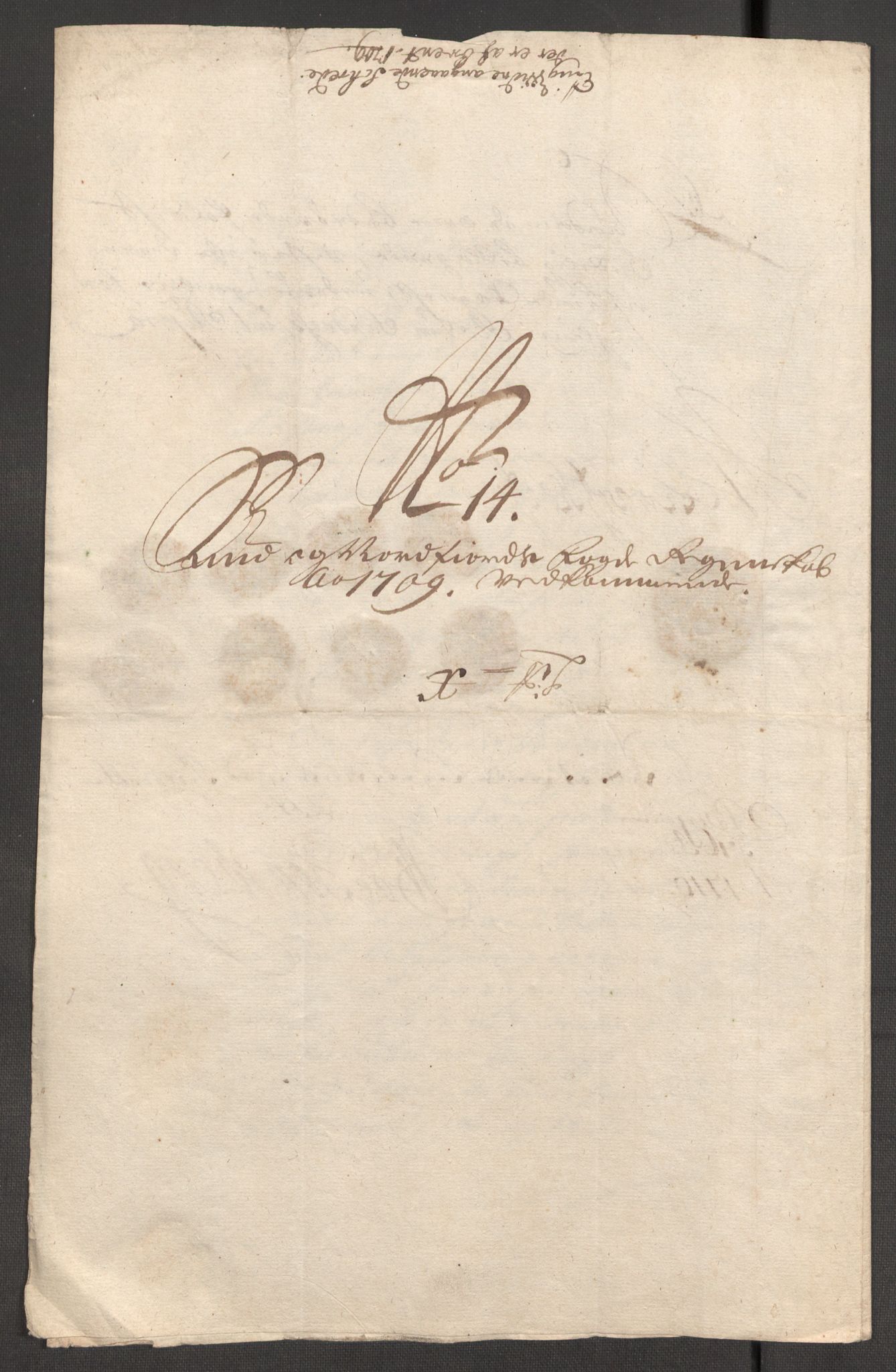 Rentekammeret inntil 1814, Reviderte regnskaper, Fogderegnskap, RA/EA-4092/R53/L3432: Fogderegnskap Sunn- og Nordfjord, 1709, p. 167