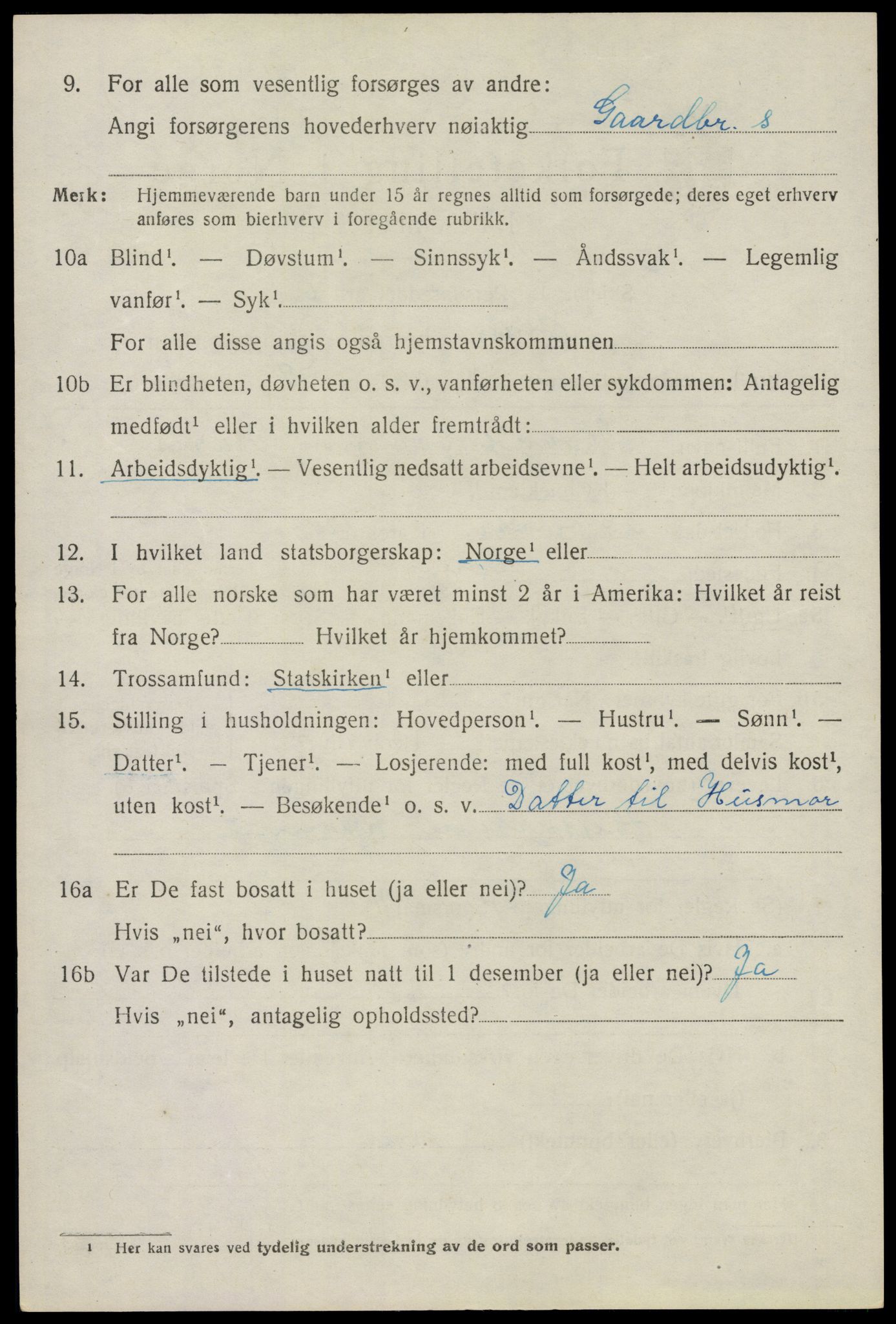 SAO, 1920 census for Onsøy, 1920, p. 14629