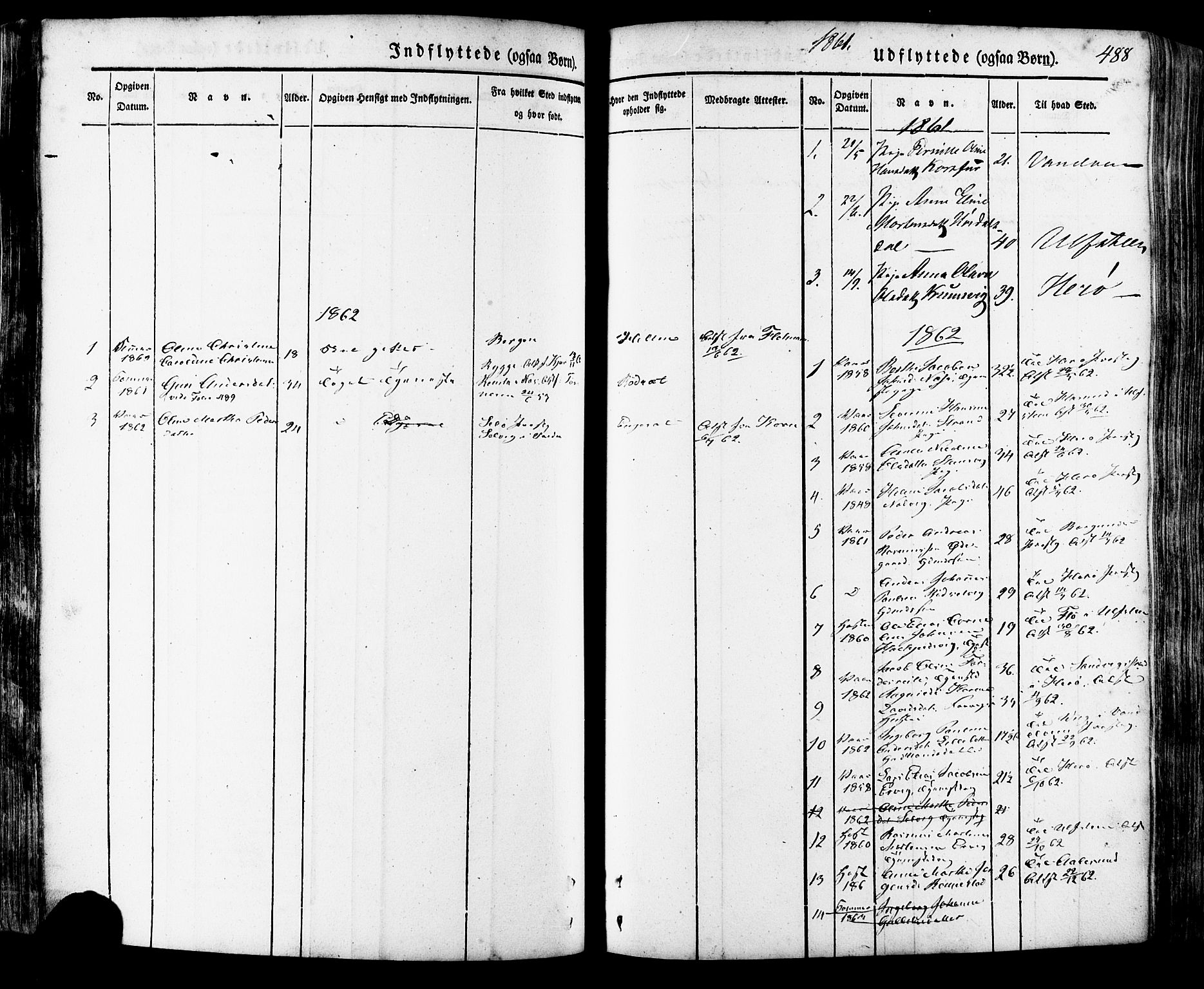 Ministerialprotokoller, klokkerbøker og fødselsregistre - Møre og Romsdal, SAT/A-1454/511/L0140: Parish register (official) no. 511A07, 1851-1878, p. 488