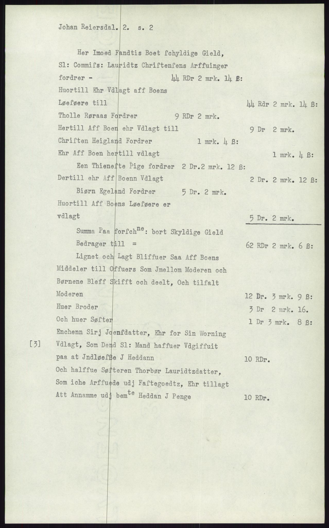 Samlinger til kildeutgivelse, Diplomavskriftsamlingen, AV/RA-EA-4053/H/Ha, p. 2339